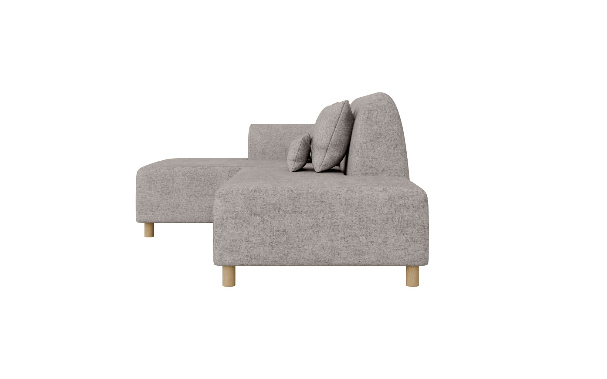 INOSIGN Ecksofa »Suyala«, L-Form mit Hocker
