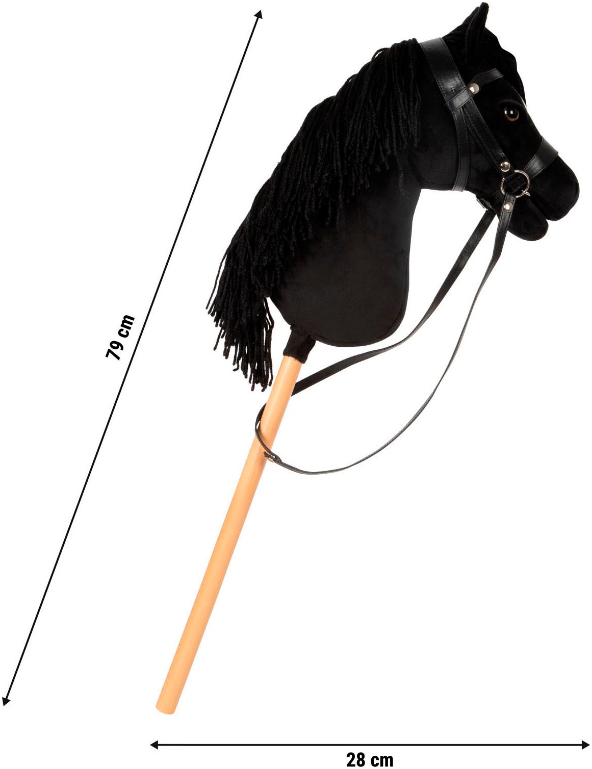Small Foot Steckenpferd »Hobby Horse Eddie« inkl. Halfter, Trense & Führstrick