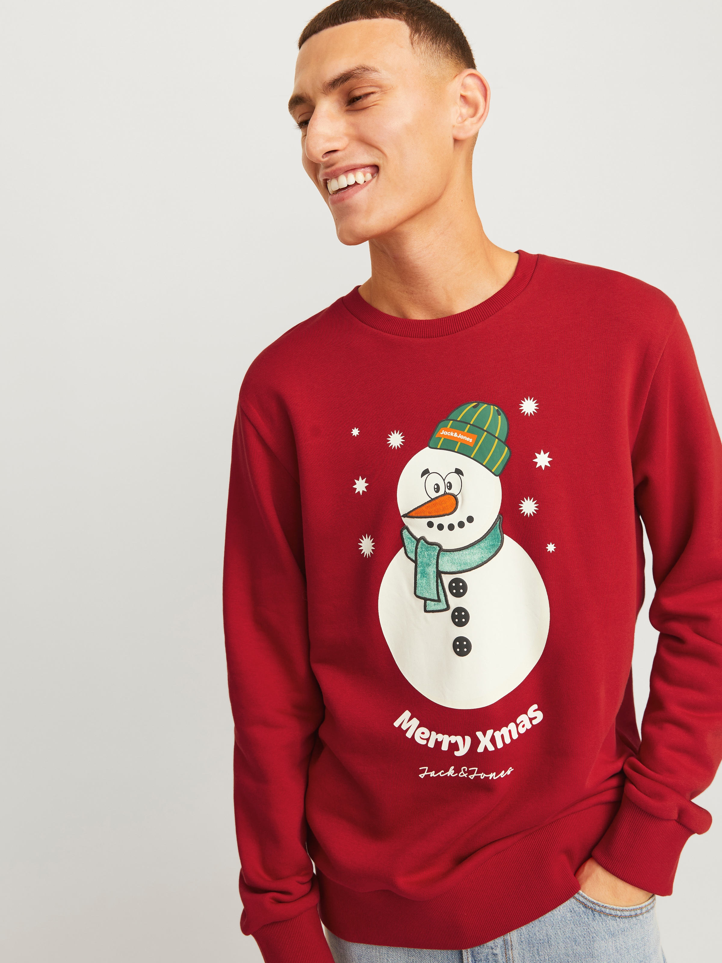 Jack & Jones Sweatshirt »JJXMAS JOLLY SWEAT CREW NECK«