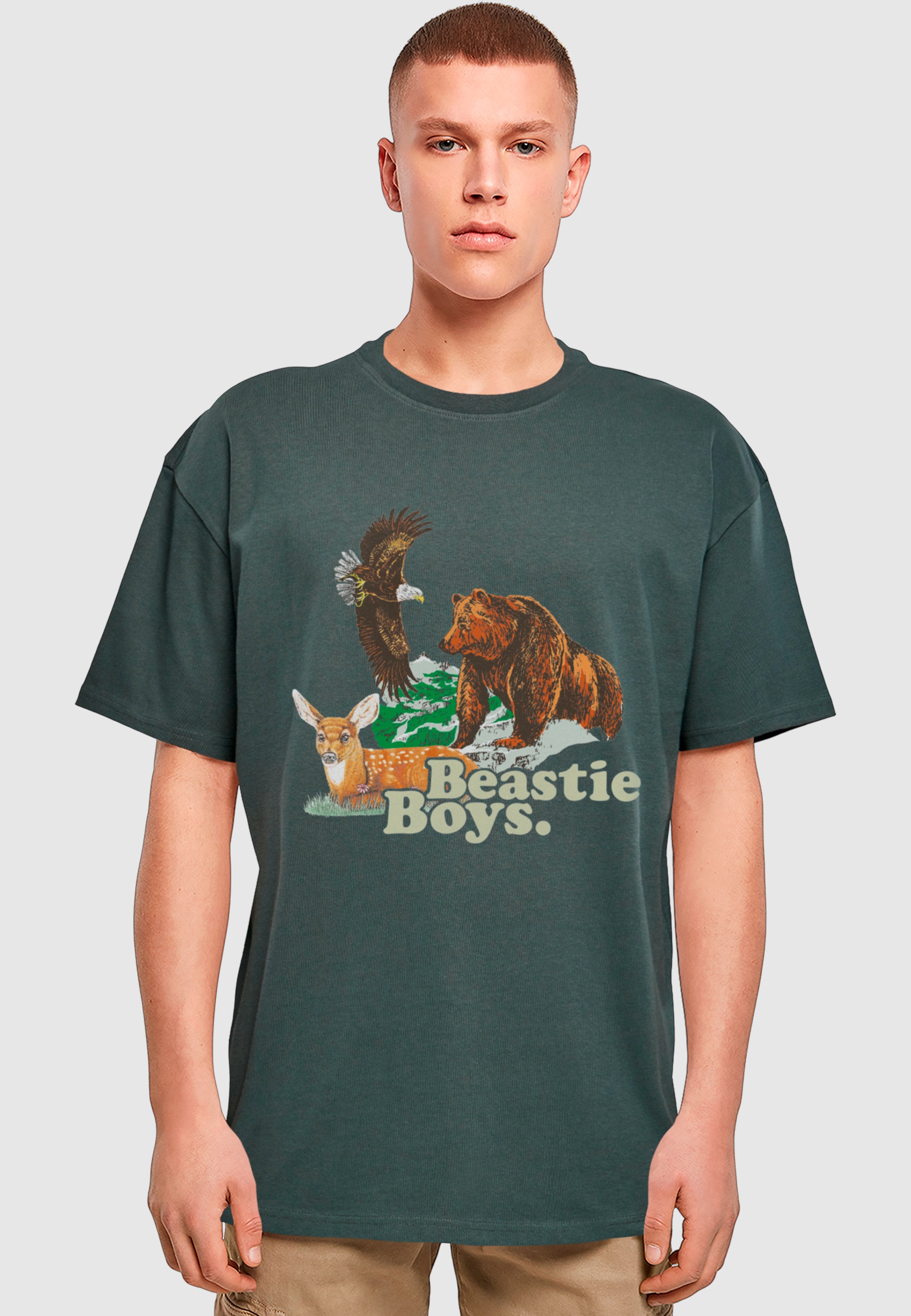 Merchcode T-Shirt »Merchcode Herren Beastie Boys Animal Tee« 1 Stk.