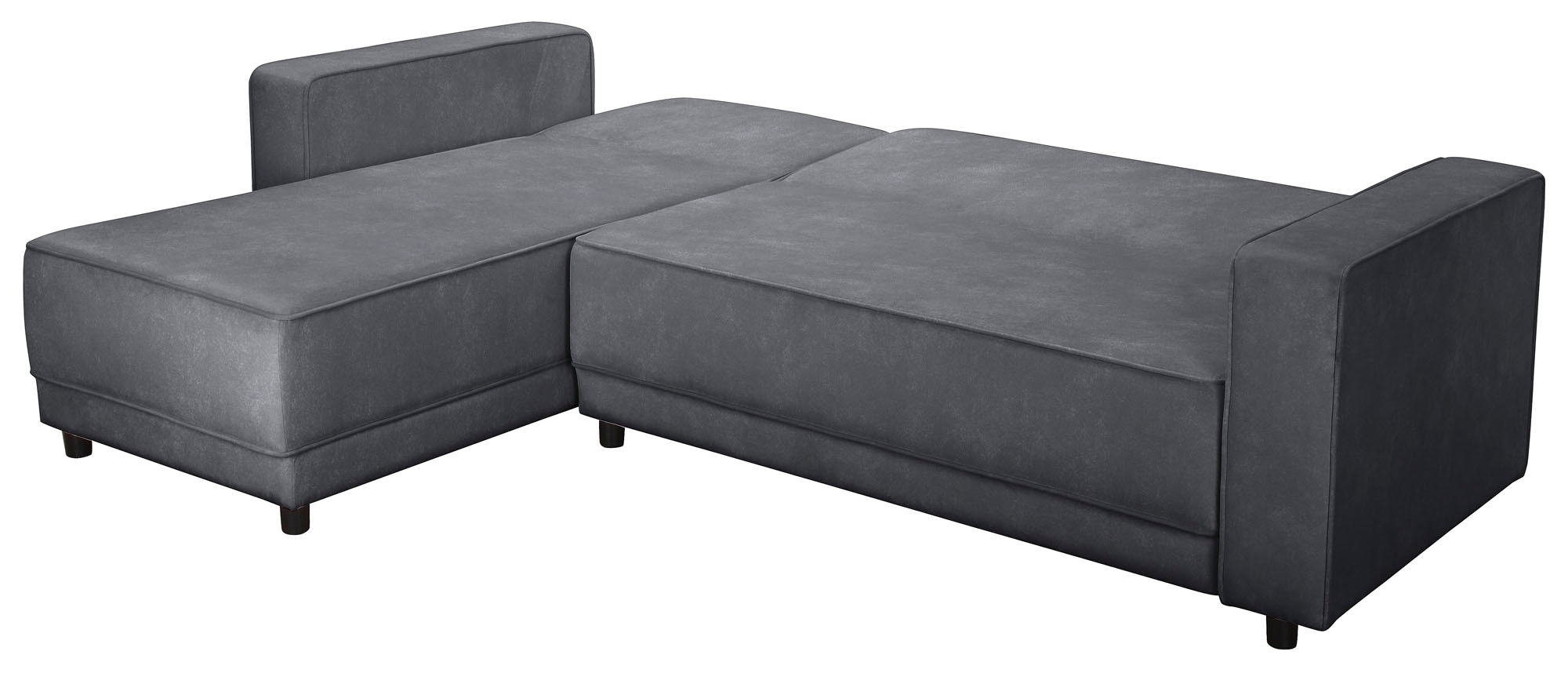 Dorel Home Ecksofa »Allie Schlafsofa 230 cm mit Relaxfunktion in der Rückenlehne«, Schlaffunktion (108/194,5cm), trendiger Cord o. pflegeleichter Velours