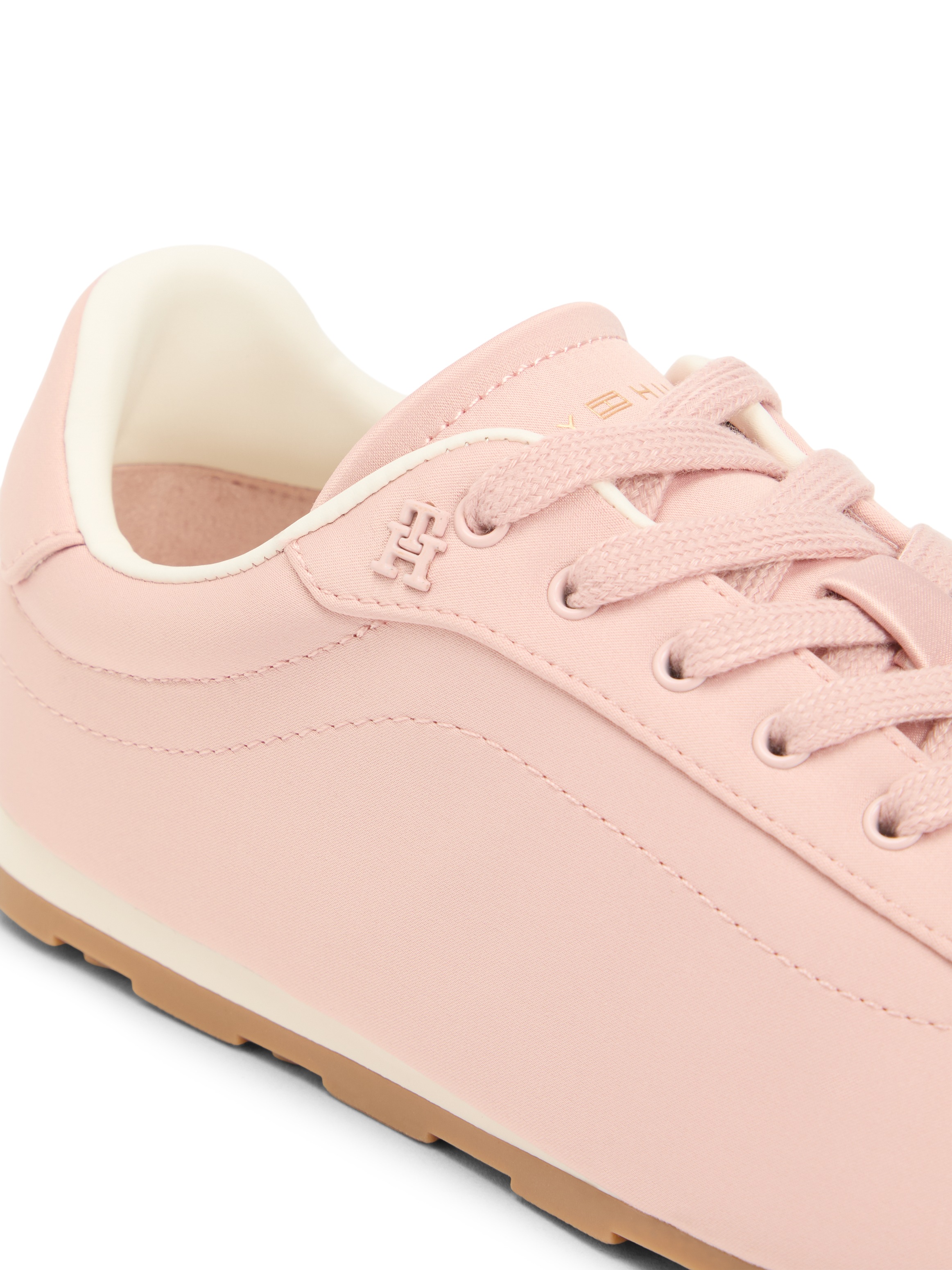 Tommy Hilfiger Sneaker "TH BELLA LOW RUNNER SATIN" Freizeitschuh, Halbschuh günstig online kaufen