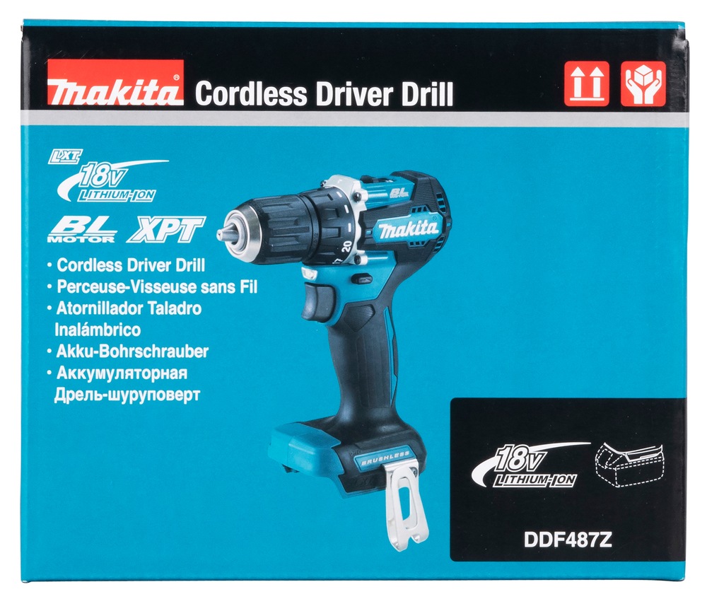 Makita Akku-Bohrschrauber »DDF487Z«, ohne Akku und Ladegerät