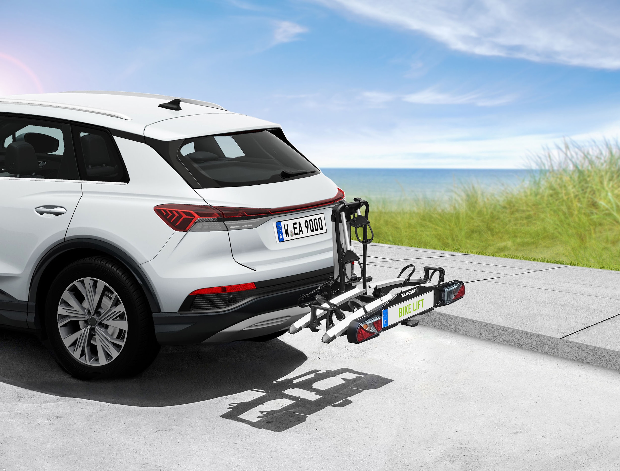 EUFAB Kupplungsfahrradträger »Fahrradträger BIKE LIFT für 2 Fahrräder«, benötigt Dauerplus auf Pin 9