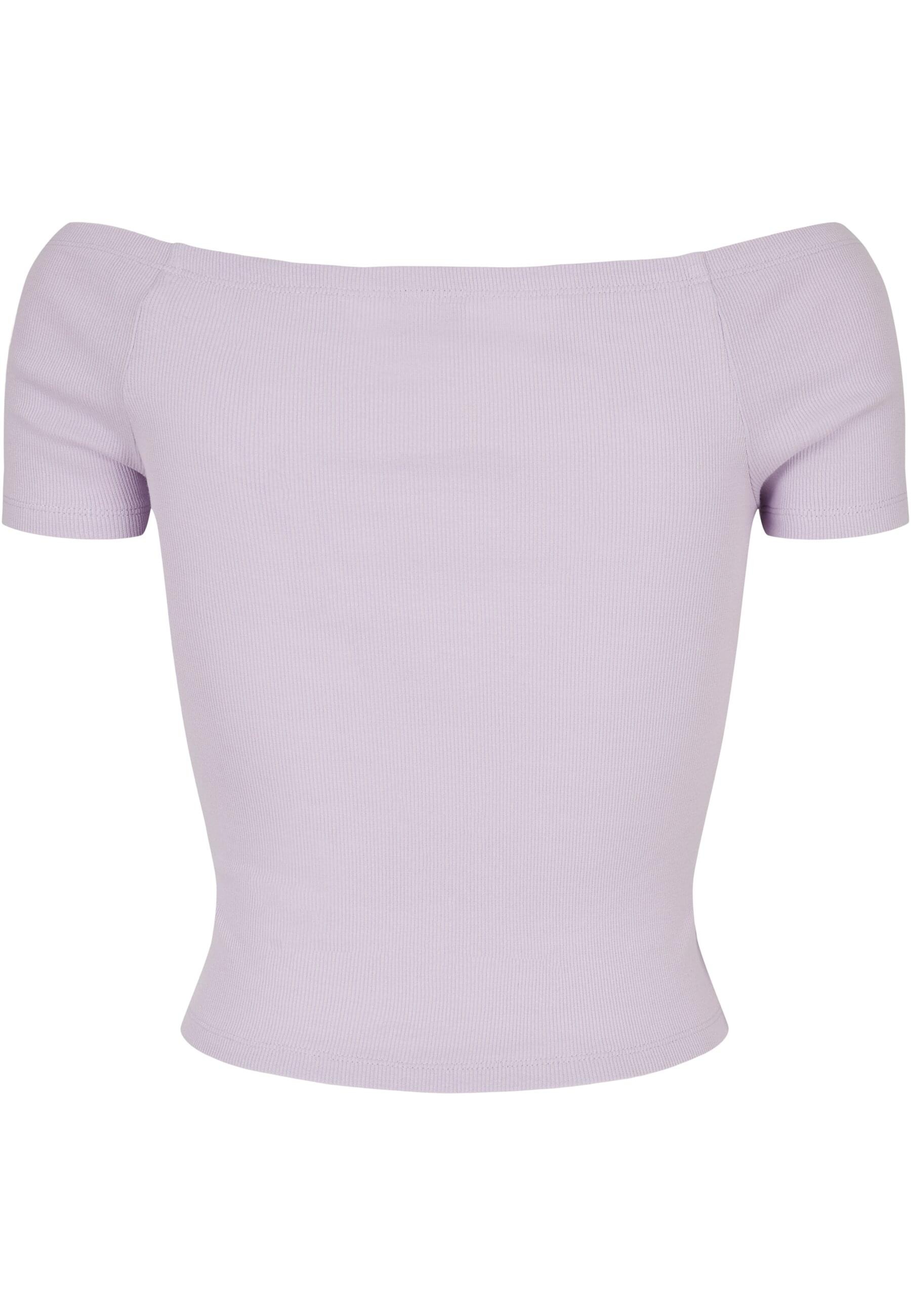 URBAN CLASSICS T-Shirt "Urban Classics Damen Ladies Off Shoulder Rib Tee" 1 günstig online kaufen