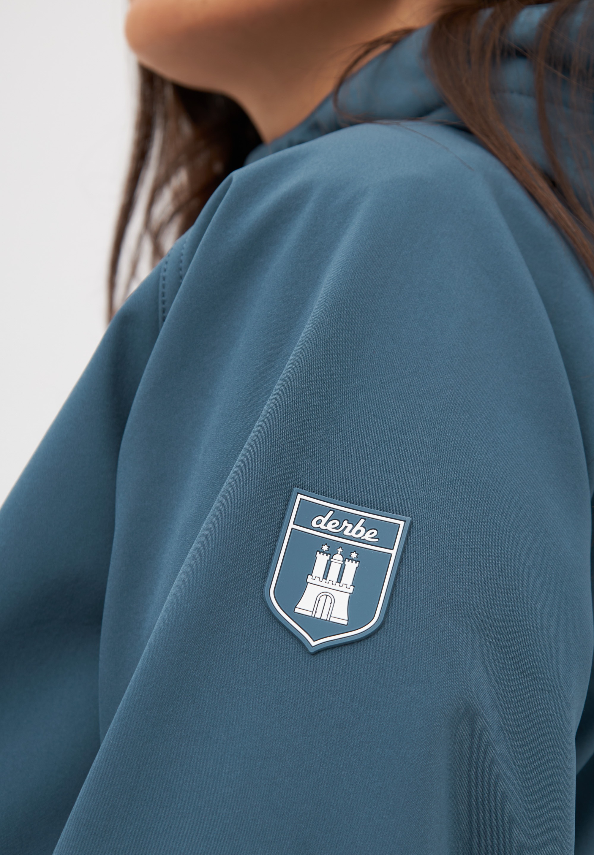 Derbe Softshelljacke »Island Friese« wasserabweisend, winddicht, Kapuze