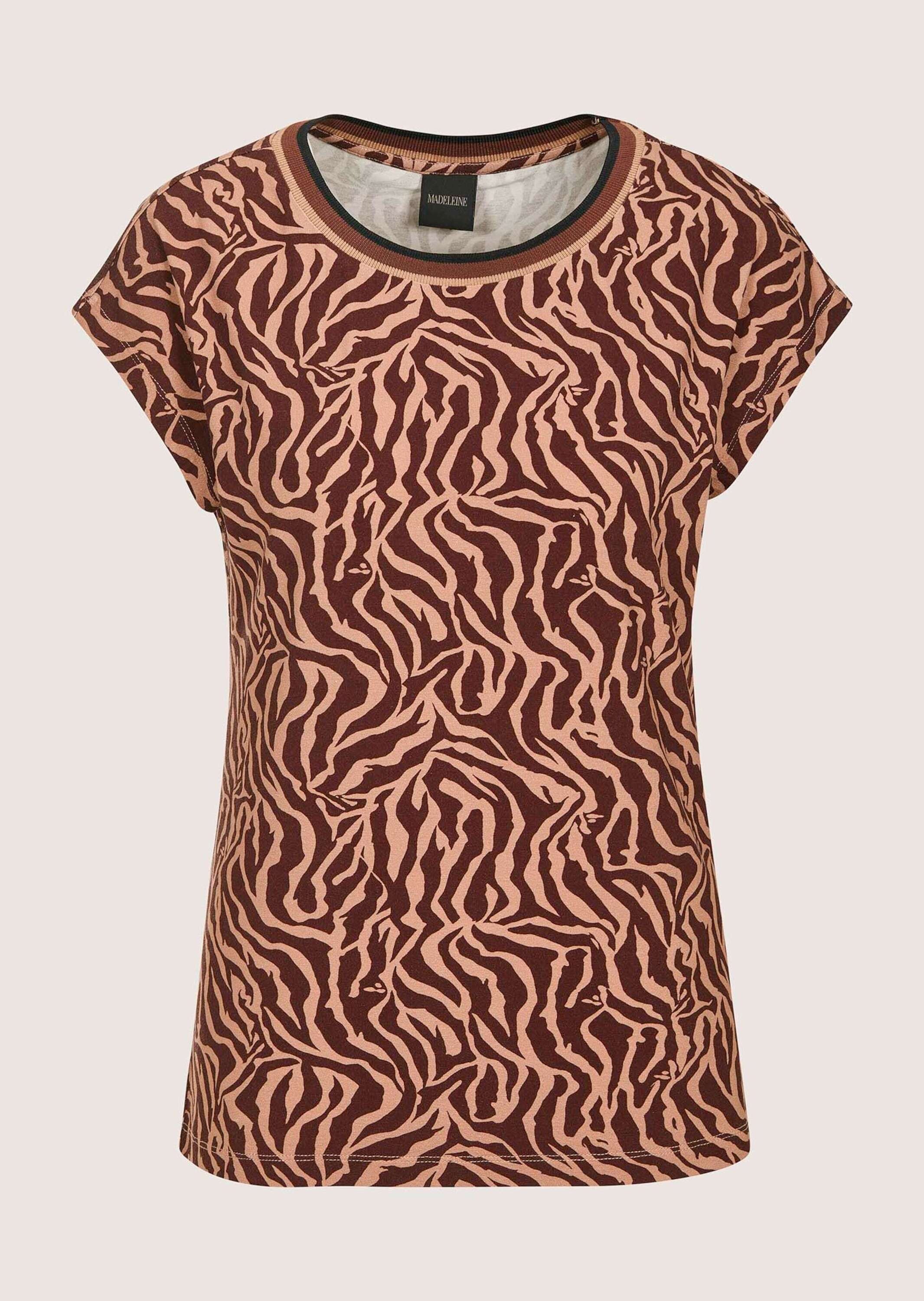 MADELEINE Kurzarmshirt "Shirt Print-Shirt mit kurzem Arm, abstraktes Muster günstig online kaufen