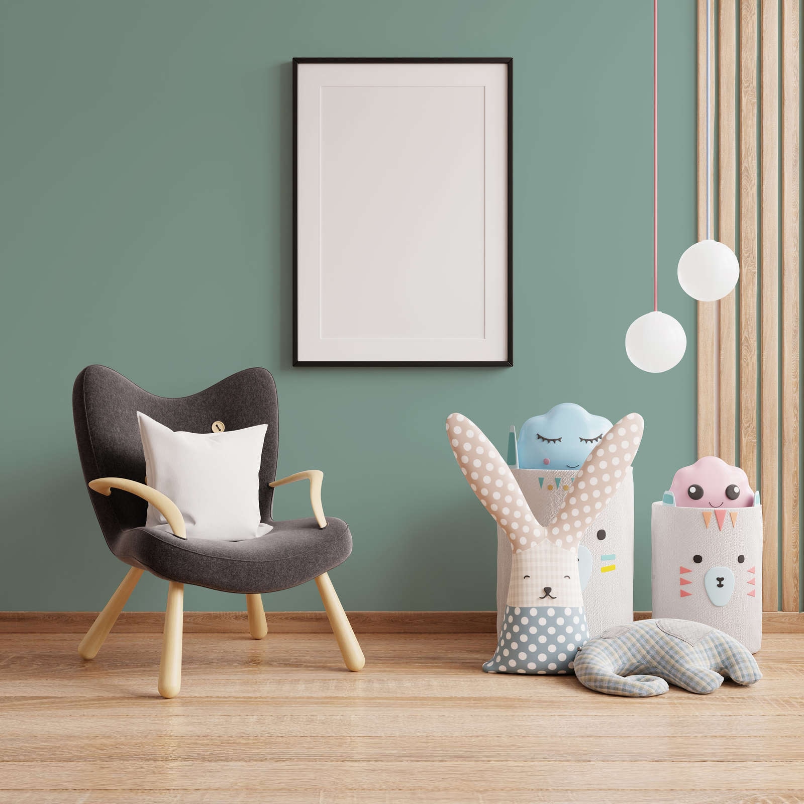 A.S. Création Wandfarbe »Premium Innenwandfarbe PURO Tuchmatt soft green« ideal für Wohnzimmer, Schlafzimmer, Flur und Küche, Farbwelt Grün