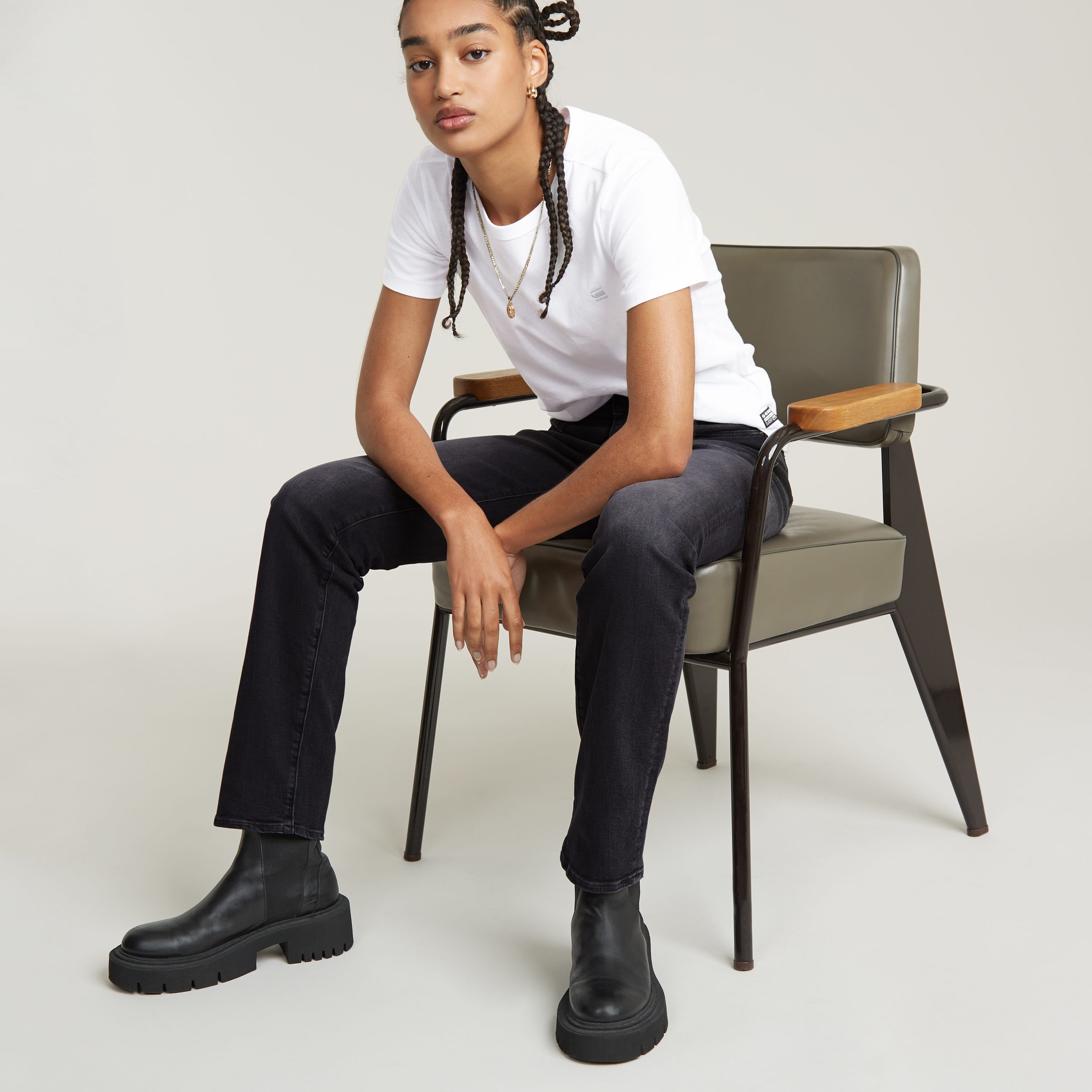 G-STAR Straight-Jeans »Strace Straight Wmn«