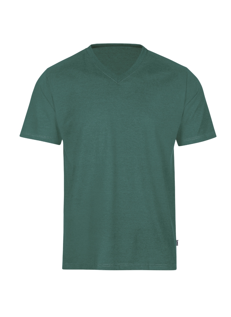 Trigema T-Shirt »TRIGEMA V-Shirt DELUXE Baumwolle«, (1 tlg.)