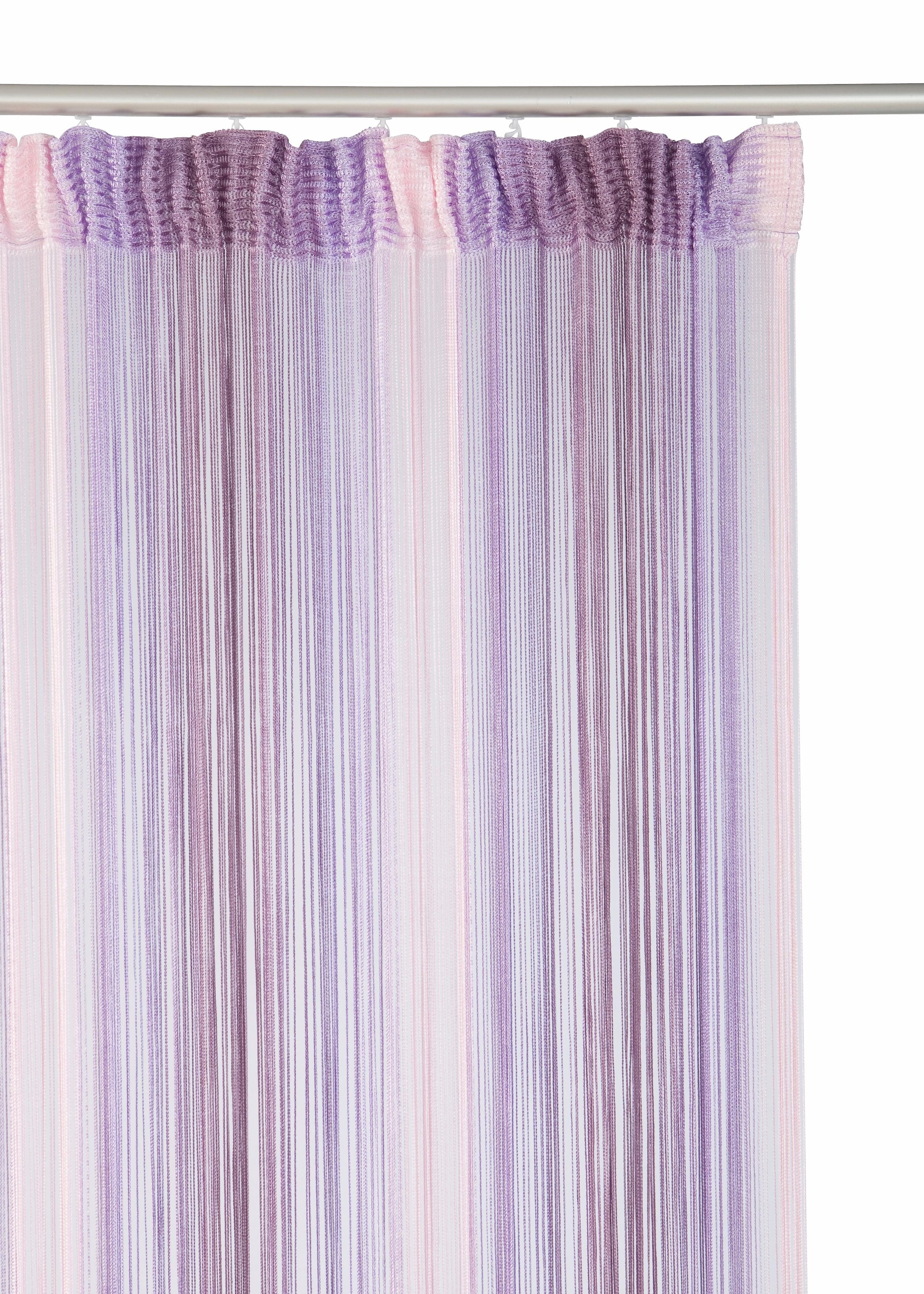 Weckbrodt Fadenvorhang »Rebecca«, (1 St.), Fadengardine, Insektenschutz, transparent, kürzbar, Store