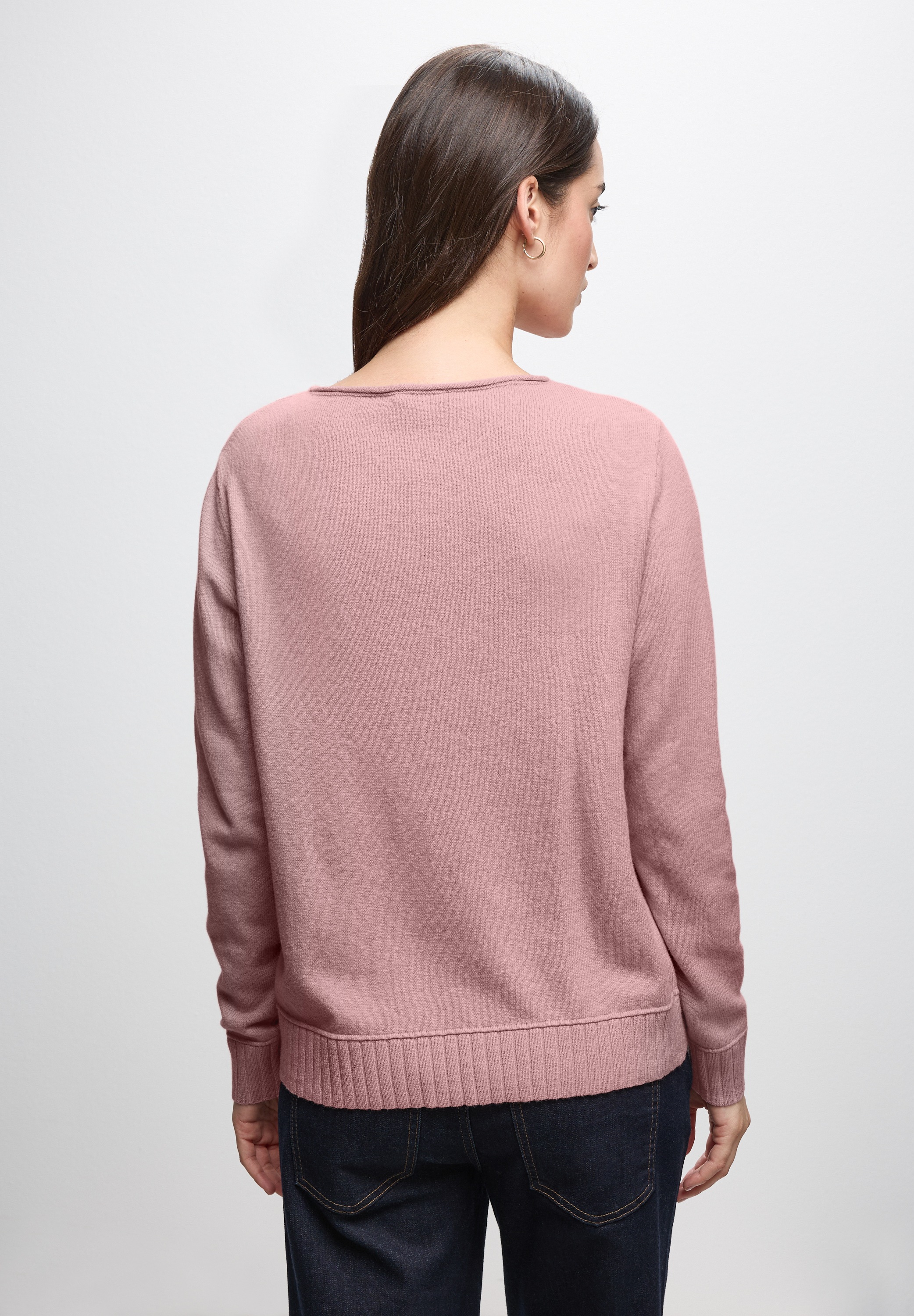 STREET ONE Strickpullover, mit U-Boot-Ausschnitt günstig online kaufen