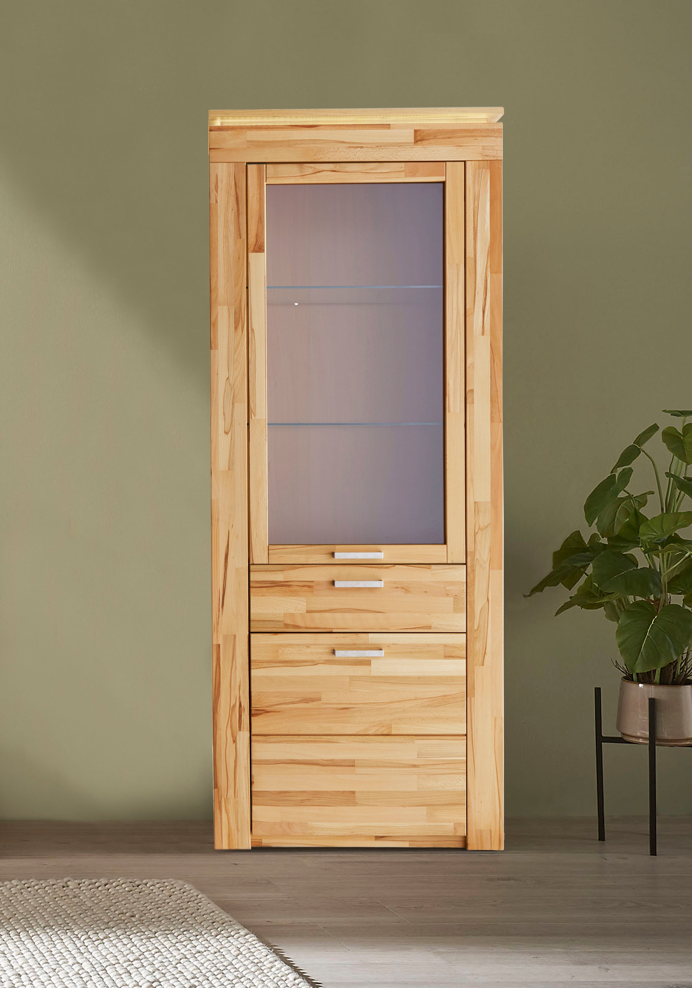 VOGL Möbelfabrik Vitrine, Höhe 207 cm günstig online kaufen