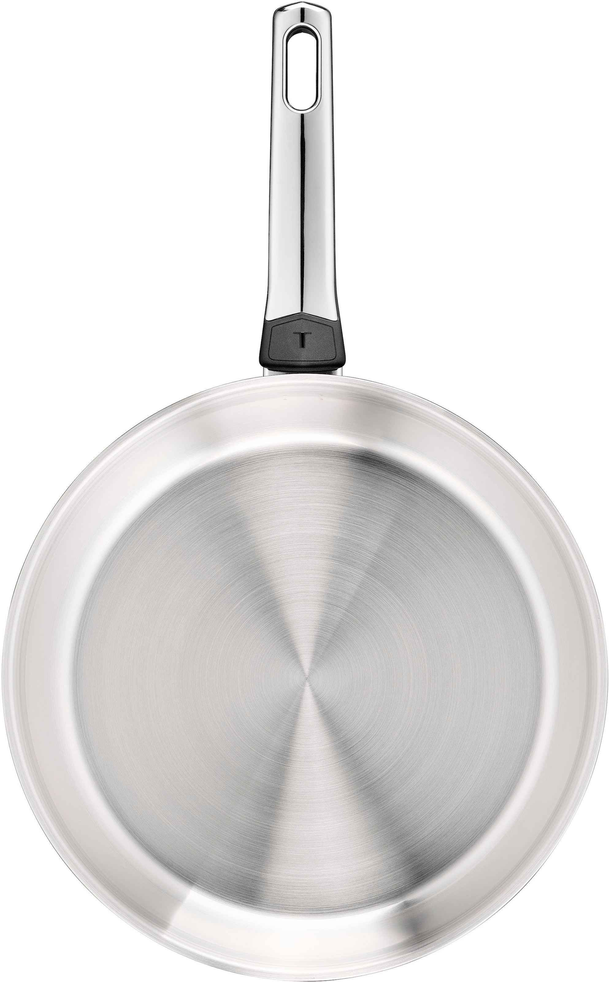 Tefal Bratpfanne "Emotion+" Edelstahl 1 tlg. Premium Edelstahl, Induktion, spülmaschinenfest, hochglanzpoliert