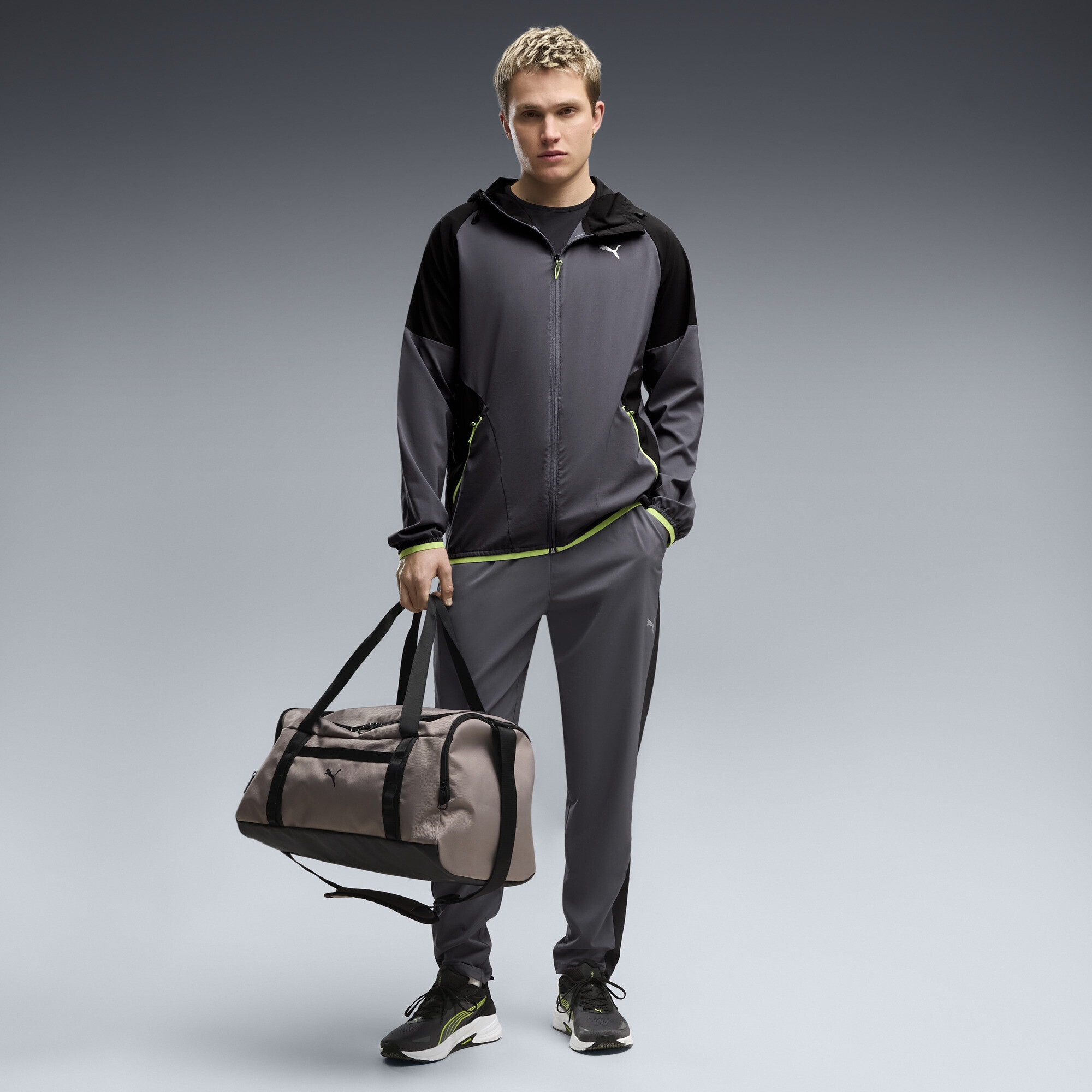 PUMA Trainingsjacke »PWRTRAIN Stretch Gewebte Jacke mit Reißverschluss Herren«