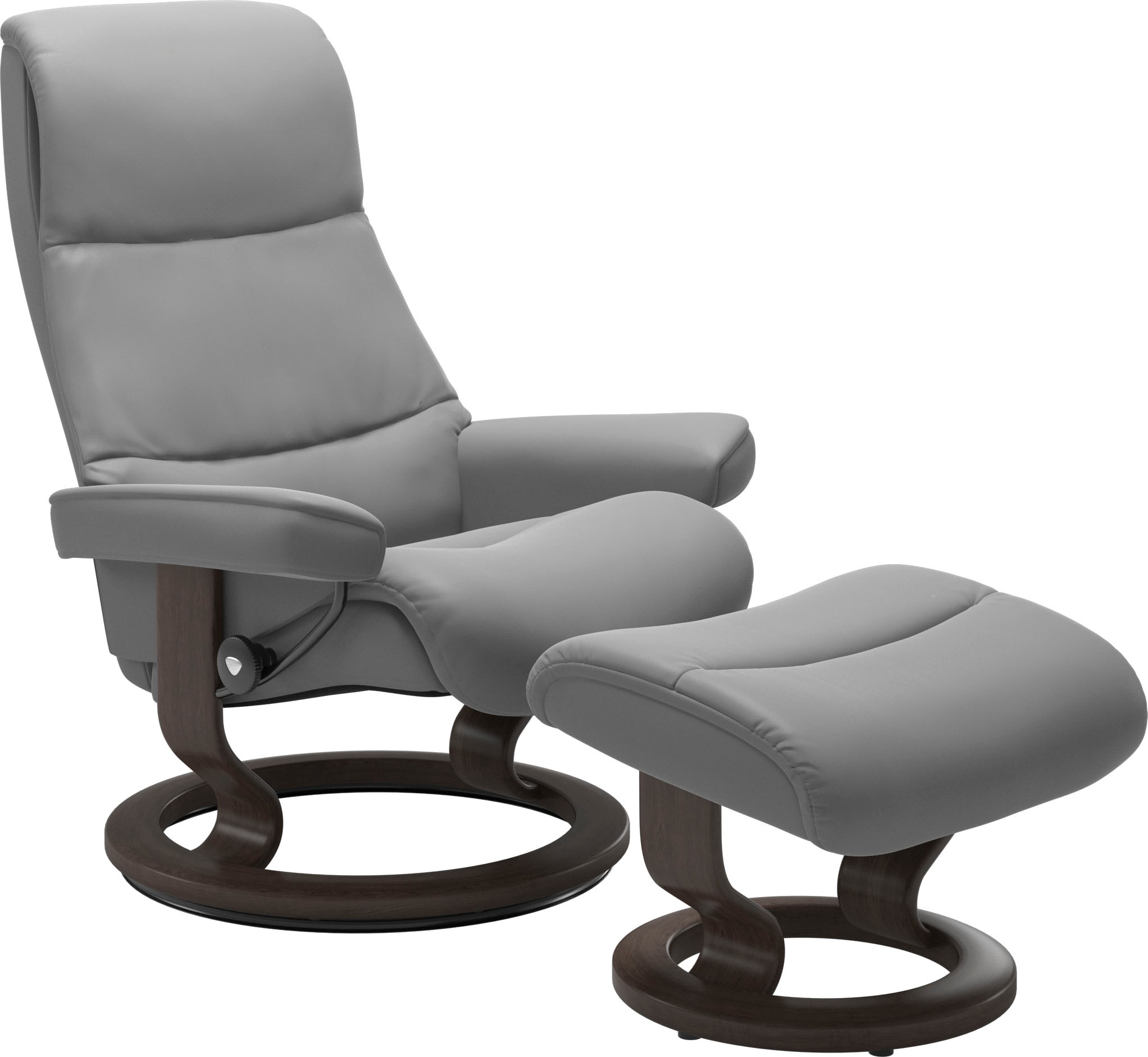 Stressless Fußhocker "View", mit Classic Base,Gestell Wenge