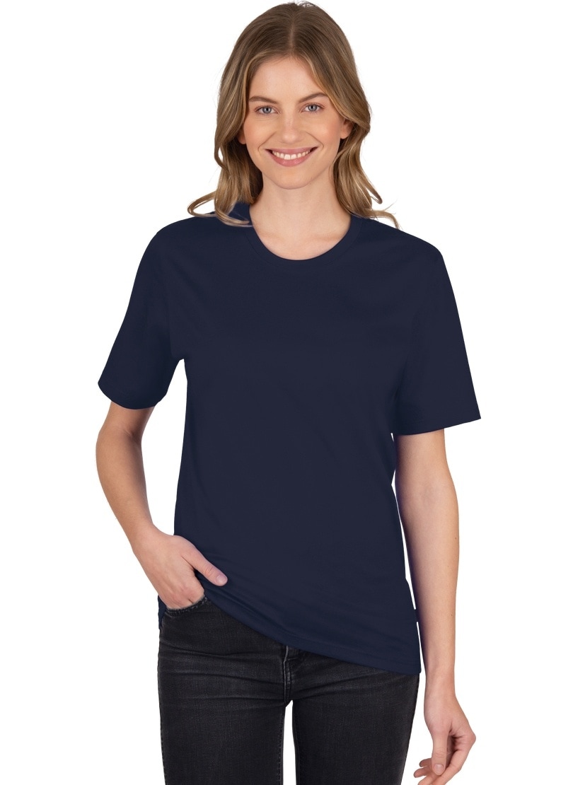 kaufen Trigema »TRIGEMA T-Shirt DELUXE Baumwolle« BAUR | T-Shirt
