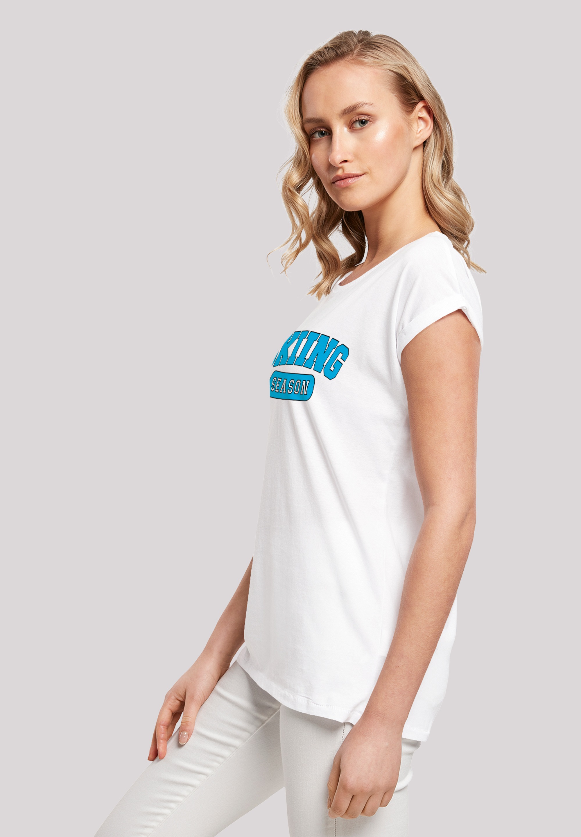 F4NT4STIC T-Shirt »Skiing Season Winter Sport«, Premium Qualität