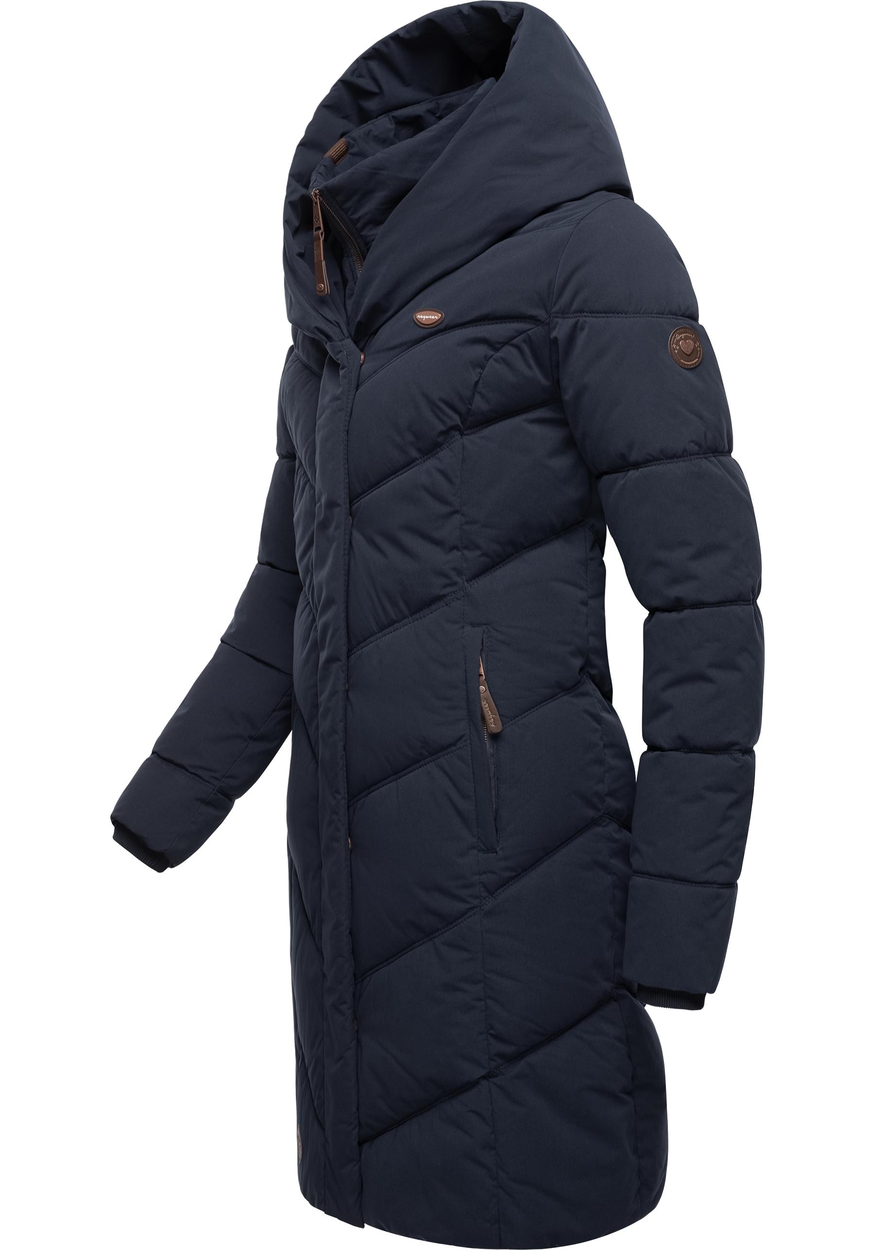 Ragwear Steppmantel »Natalka«, stylischer, gesteppter Winterparka mit gefütterter Kapuze