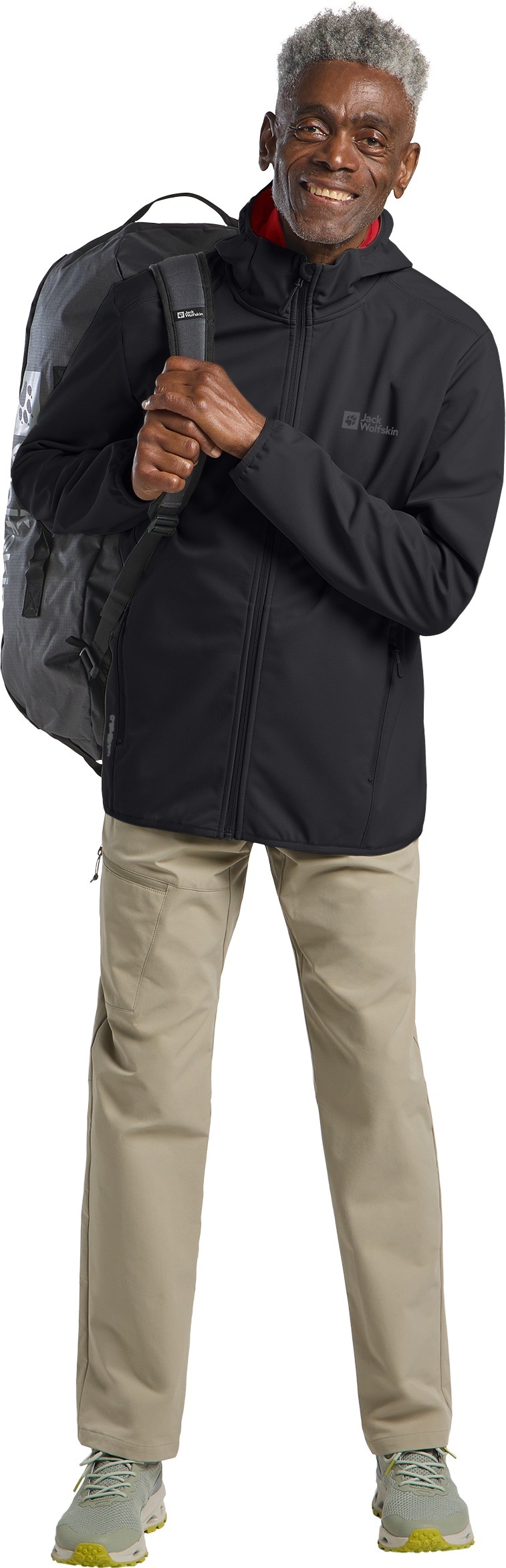 Thumbnail - Jack Wolfskin Softshelljacke "BORNBERG HOODY M" mitKapuze