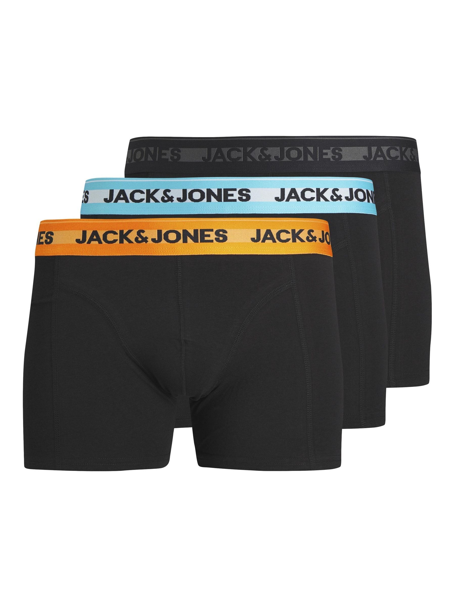 Jack & Jones Boxershorts "JACHUDSON BAMBOO TRUNKS 3 PACK", (Packung, 3 St.)