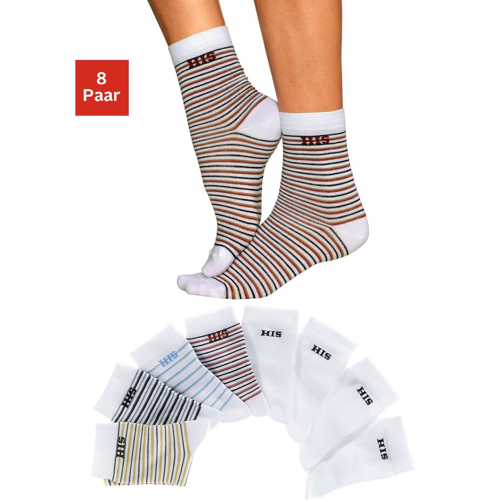 H.I.S Socken, (Set, 8 Paar)