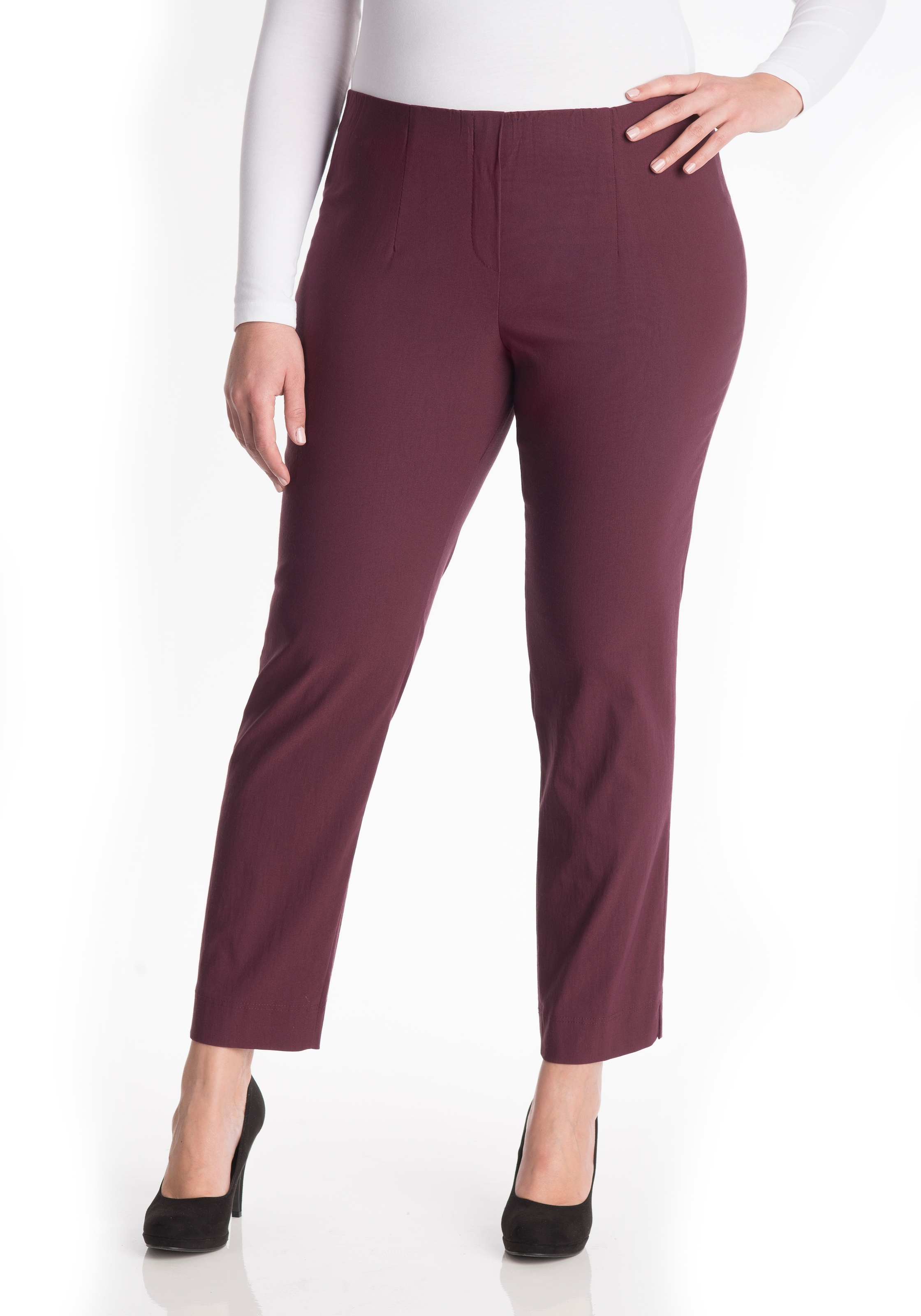 KjBRAND Stoffhose »Susie XS Ankle Bengaline«  Sommerhose mit Schlupfbund