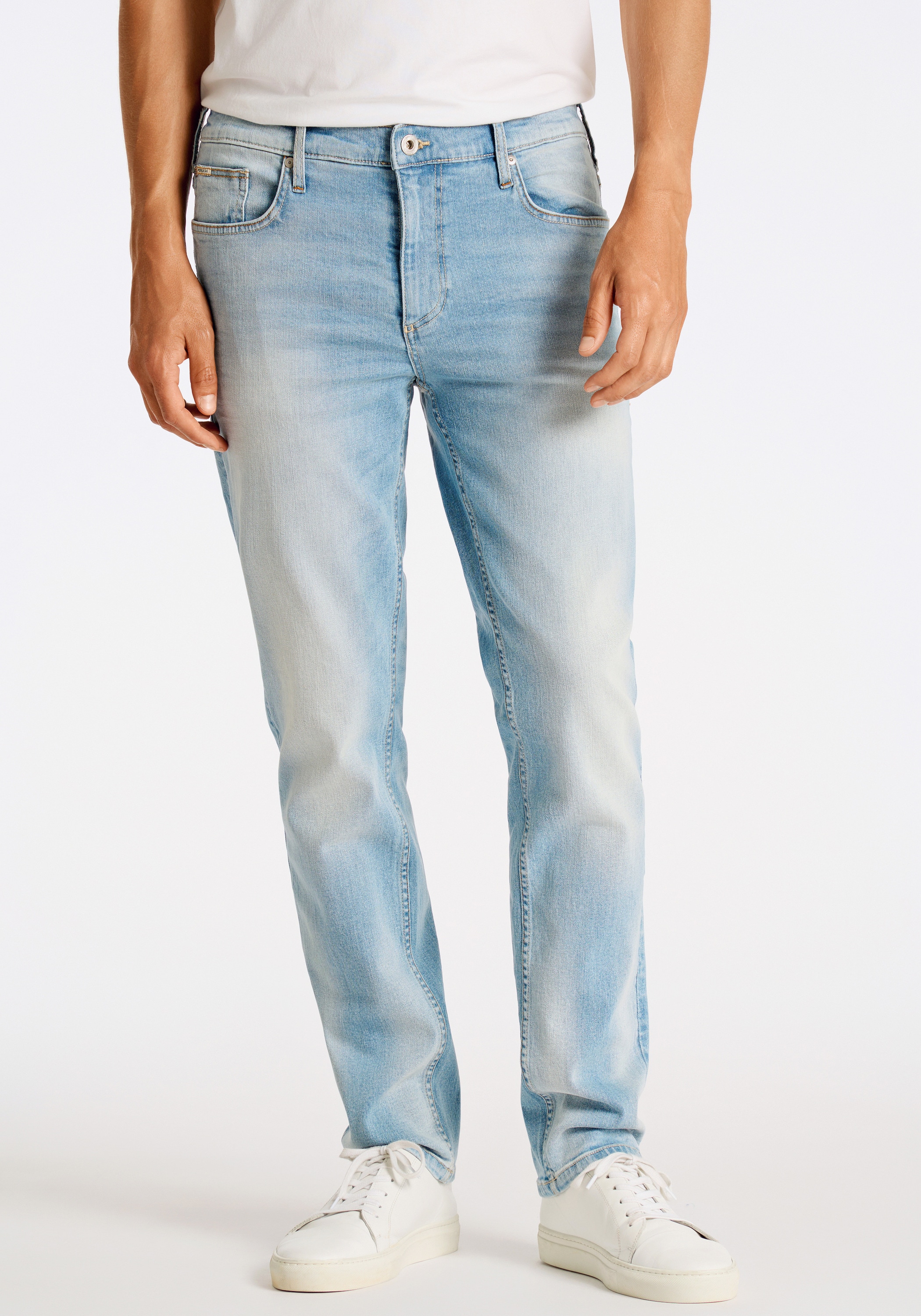 LINDBERGH 5-Pocket-Jeans "Jeans Tapered Fit" günstig online kaufen