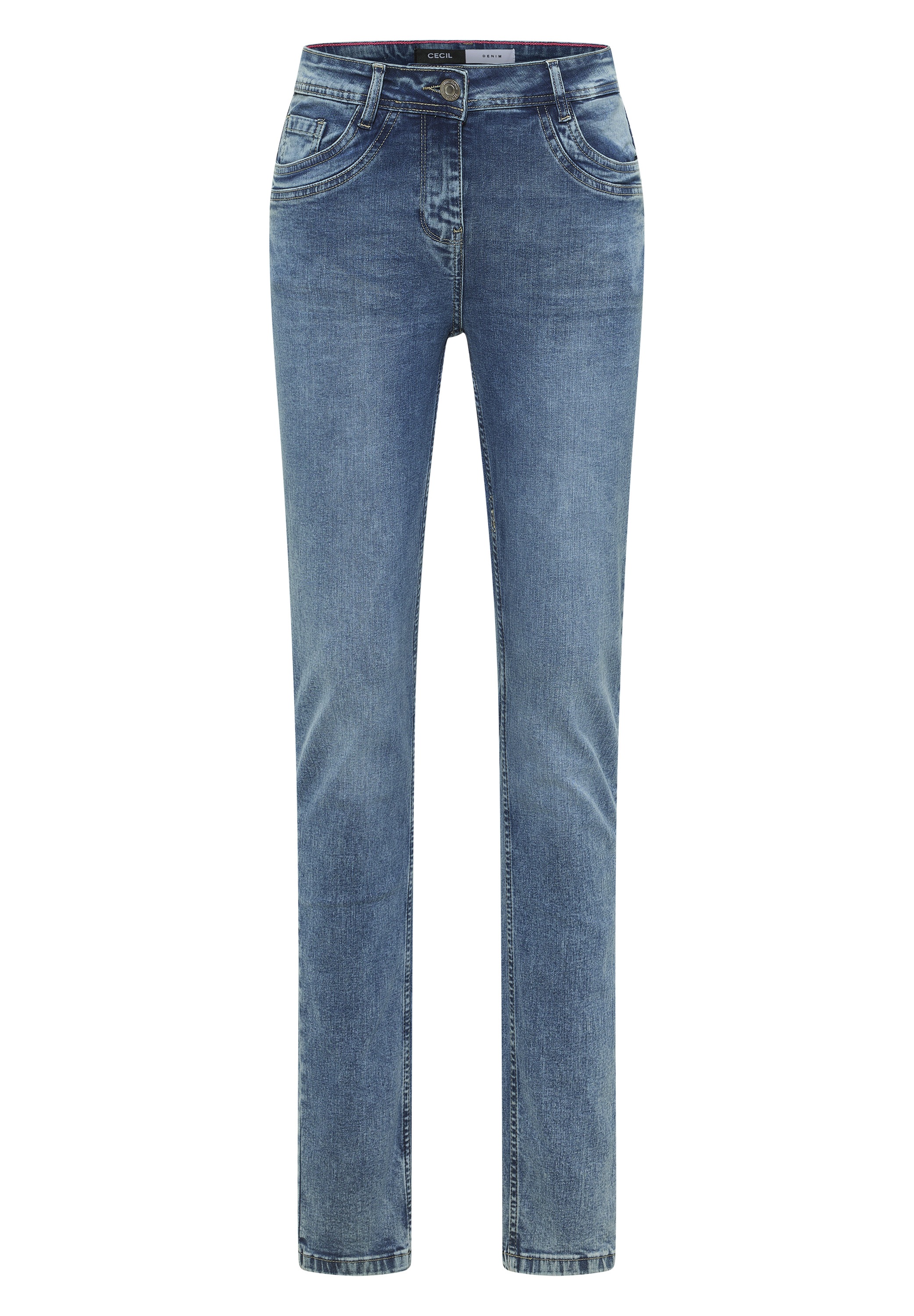 Cecil Slim-fit-Jeans 5-Pocket-Style