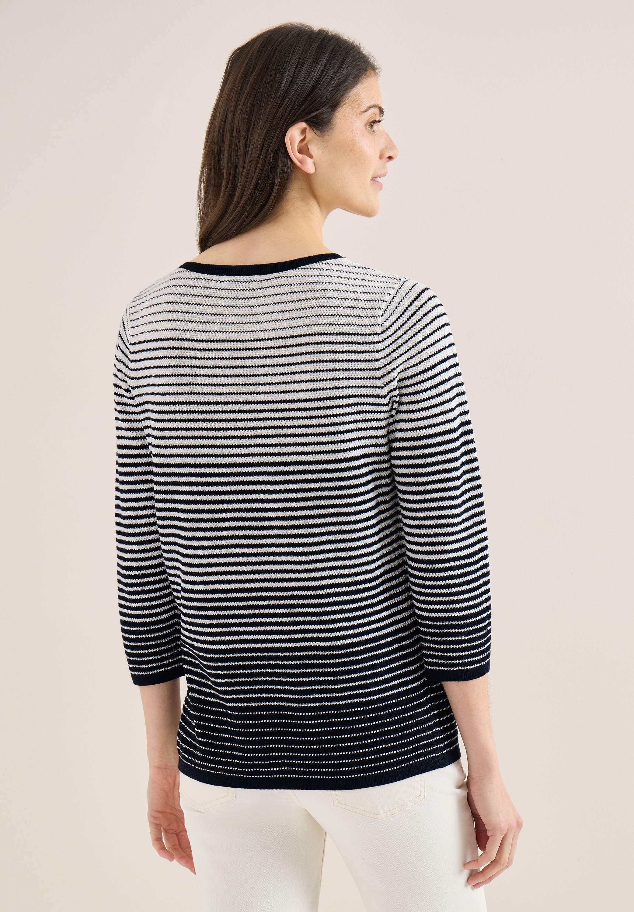 Cecil Strickpullover im soften Baumwoll-Mix