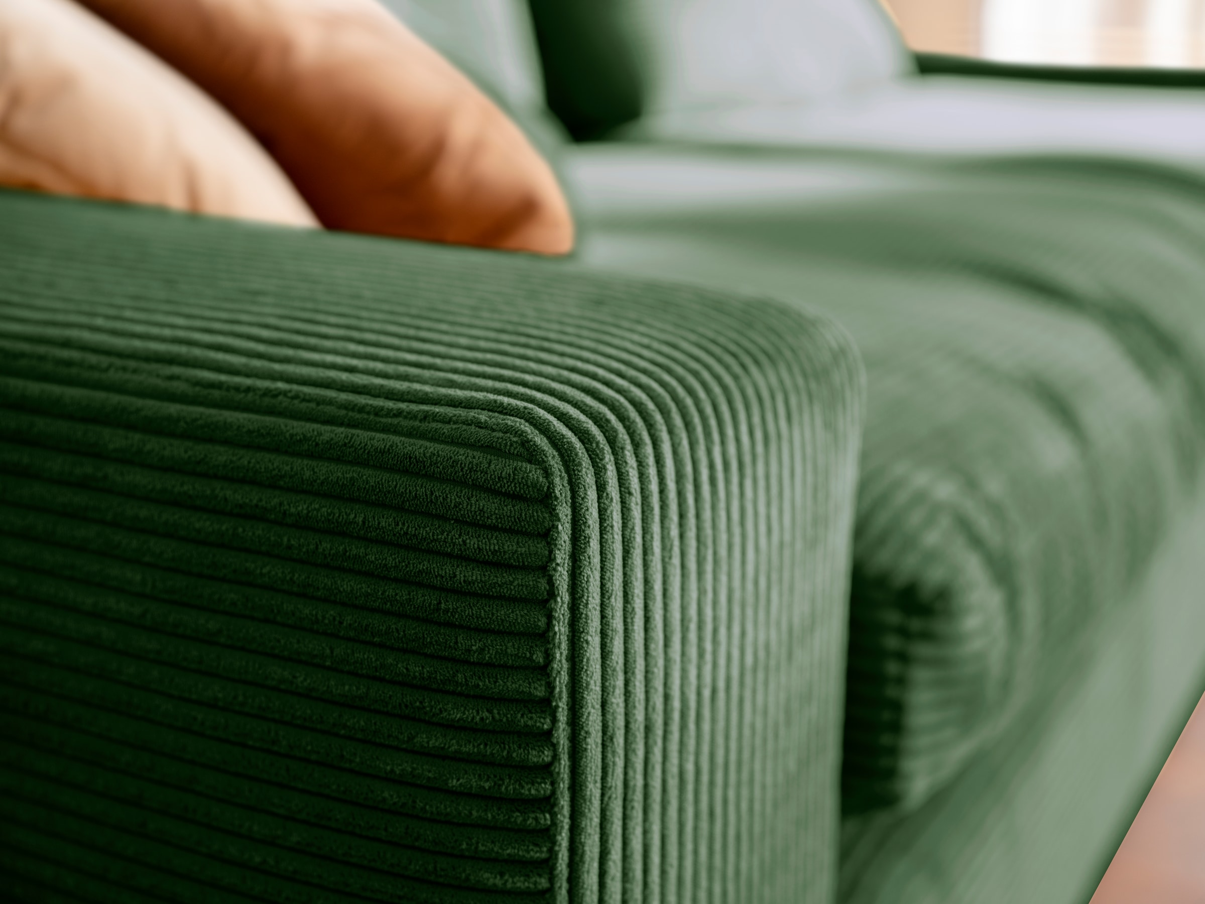 266 tief, Big-Sofa breit Cordstoff modernem BAUR und cm | alina in »Sandy«, 123 cm