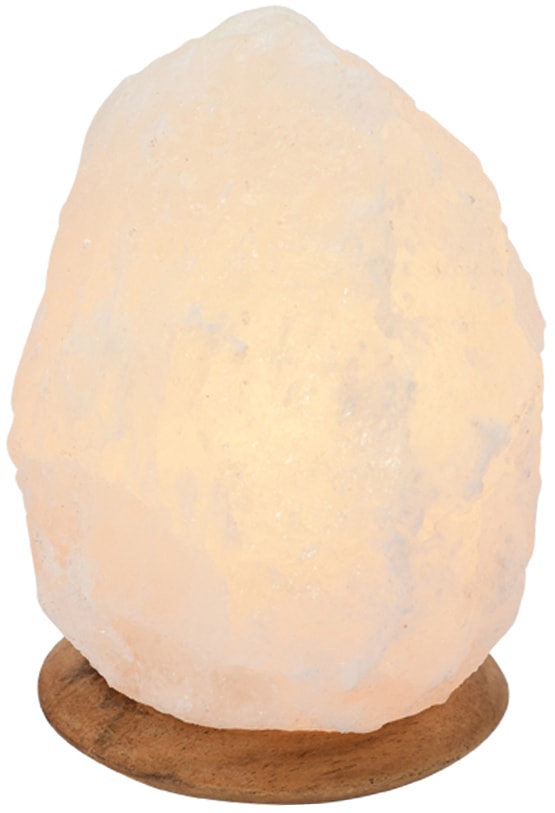 Salzkristall-Tischlampe ca. 2-3kg HIMALAYA ein - Handgefertigt H: Unikat, »Rock«, BAUR cm, DREAMS bestellen Stein jeder ca.18 | SALT