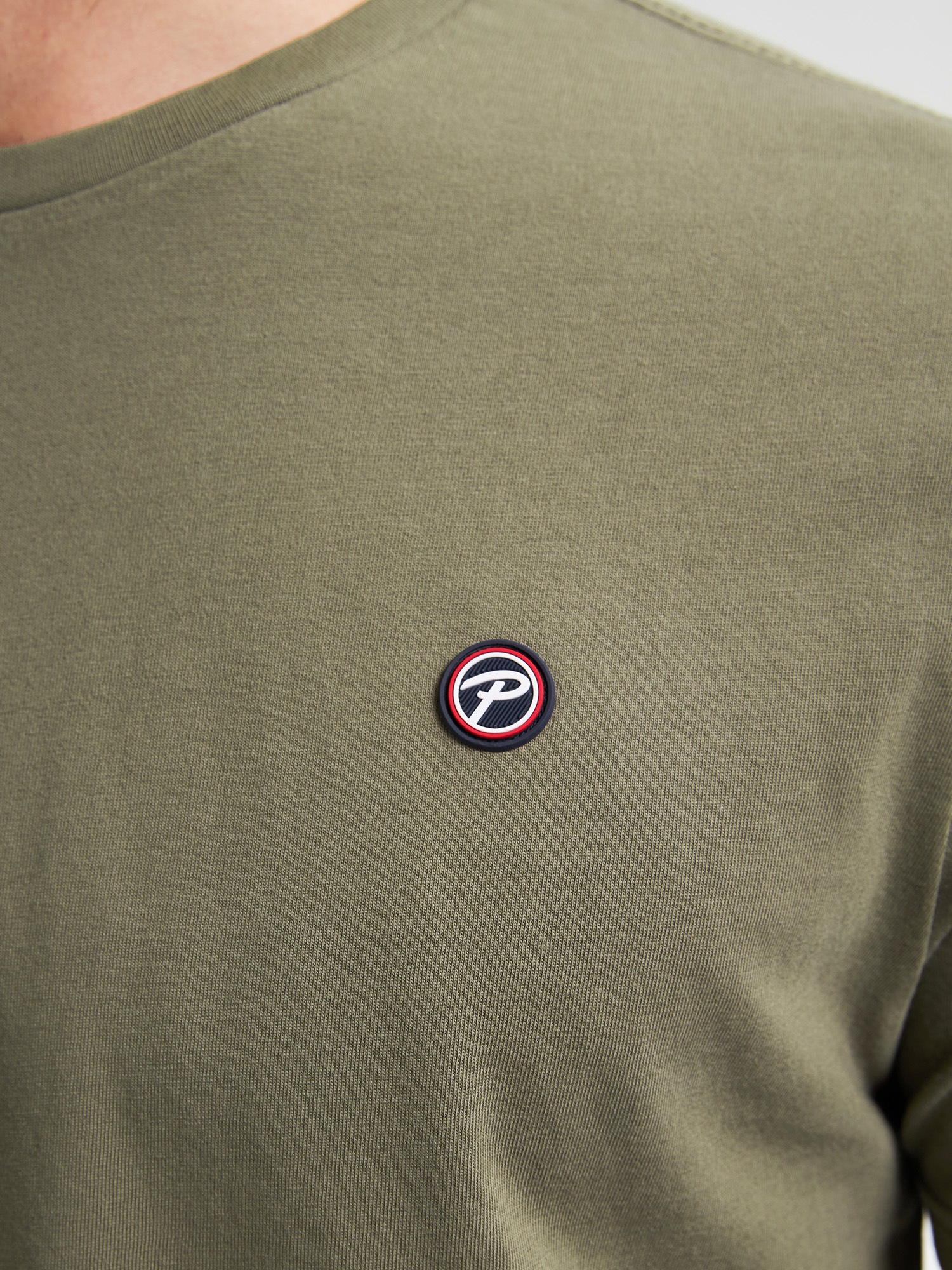 Petrol Industries Rundhalsshirt, mit Logo Stickerei