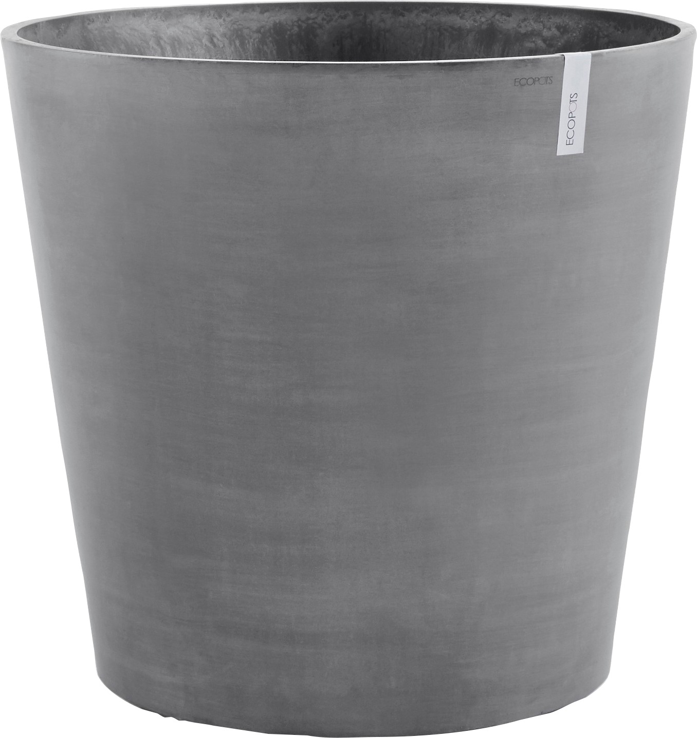 ECOPOTS Blumentopf "AMSTERDAM WHEELS Grey", BxTxH: 60x60x56 cm