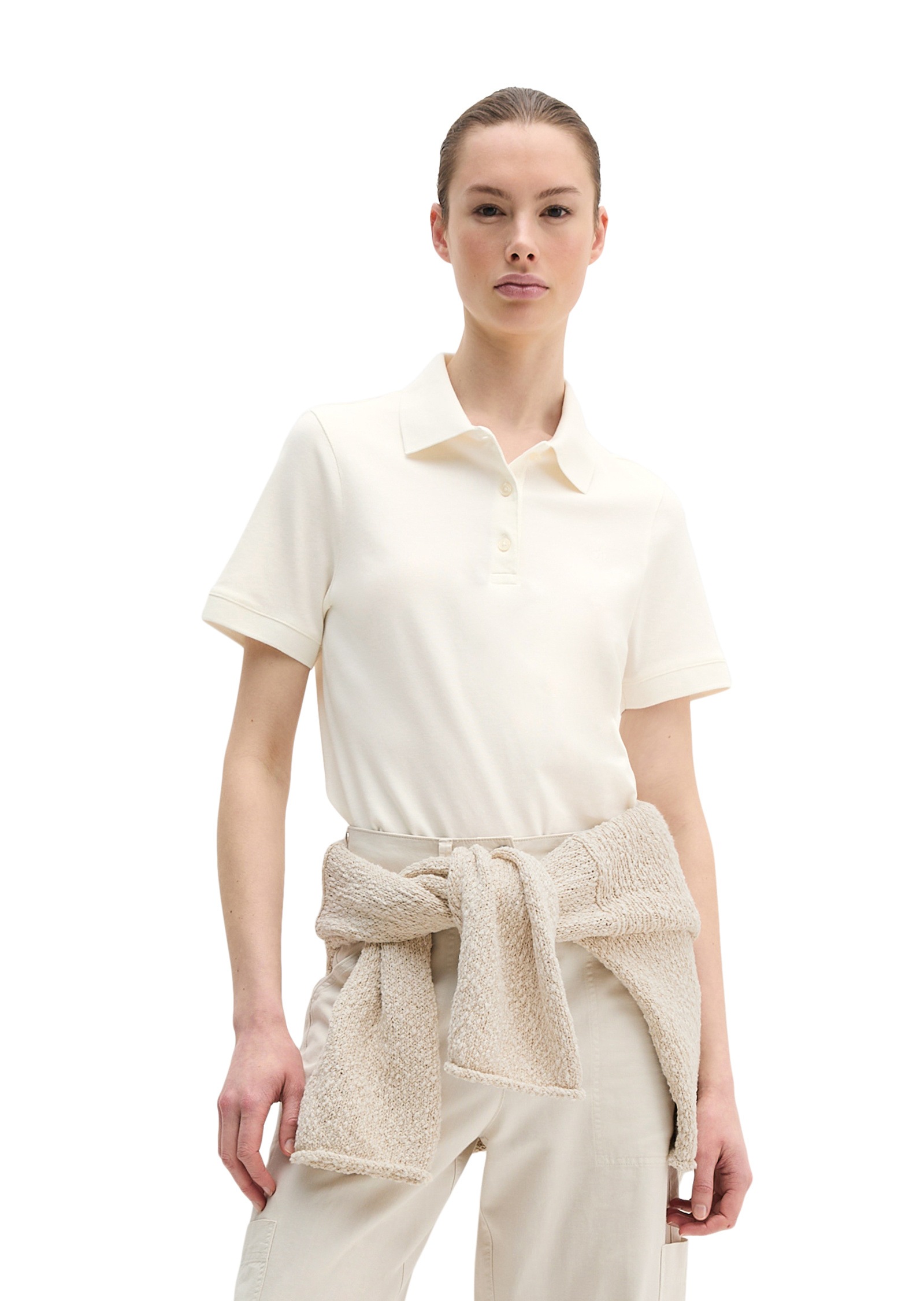 Marc O'Polo Poloshirt Weiß XL