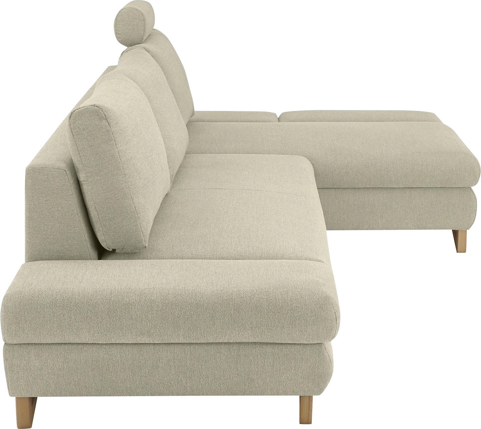 INOSIGN Ecksofa »City/Giron, L-Form,«, verstellbare Armlehnen mit Rasterfunktion