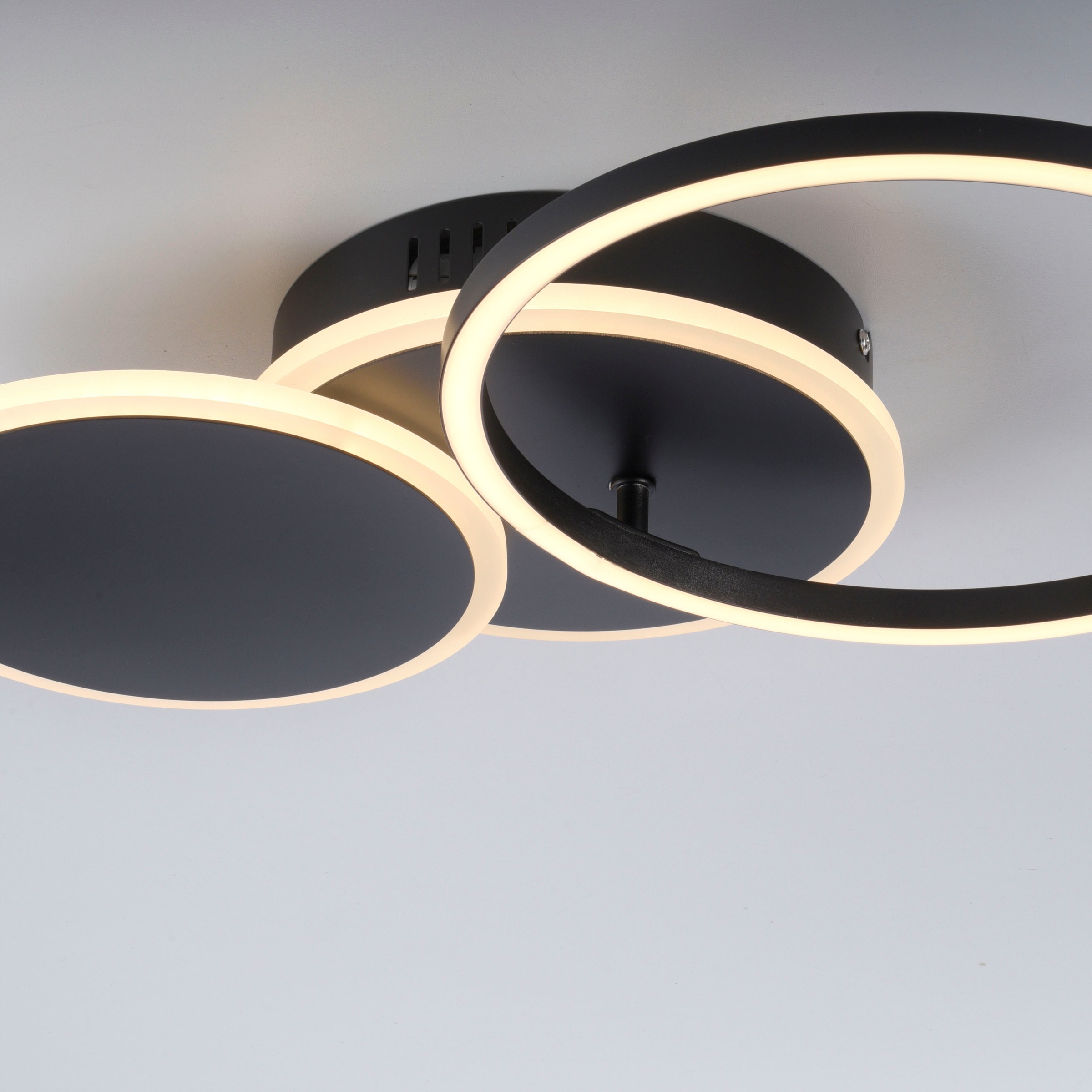 JUST LIGHT Deckenleuchte »SEVENT«, 1 flammig, Leuchtmittel LED-Board | LED fest integriert, LED