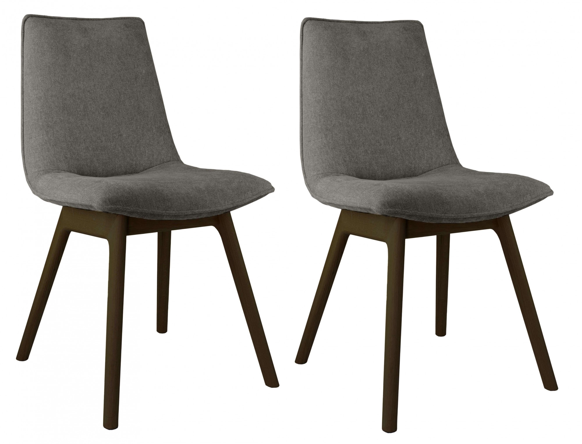 andas Esszimmerstuhl "Ramon", (Set), 2 St., Chenille, mit Massivholzbeinen, günstig online kaufen