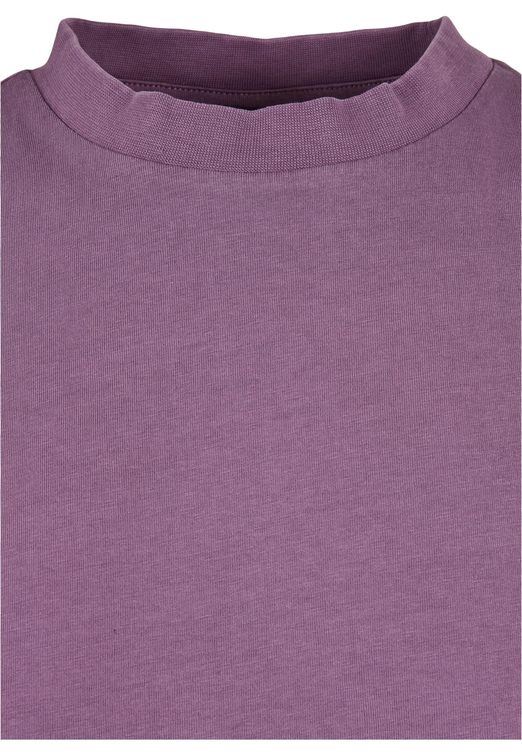 URBAN CLASSICS T-Shirt »Urban Classics Damen Ladies Short Pigment Dye Cut On Sleeve Tee«, (1 tlg.)