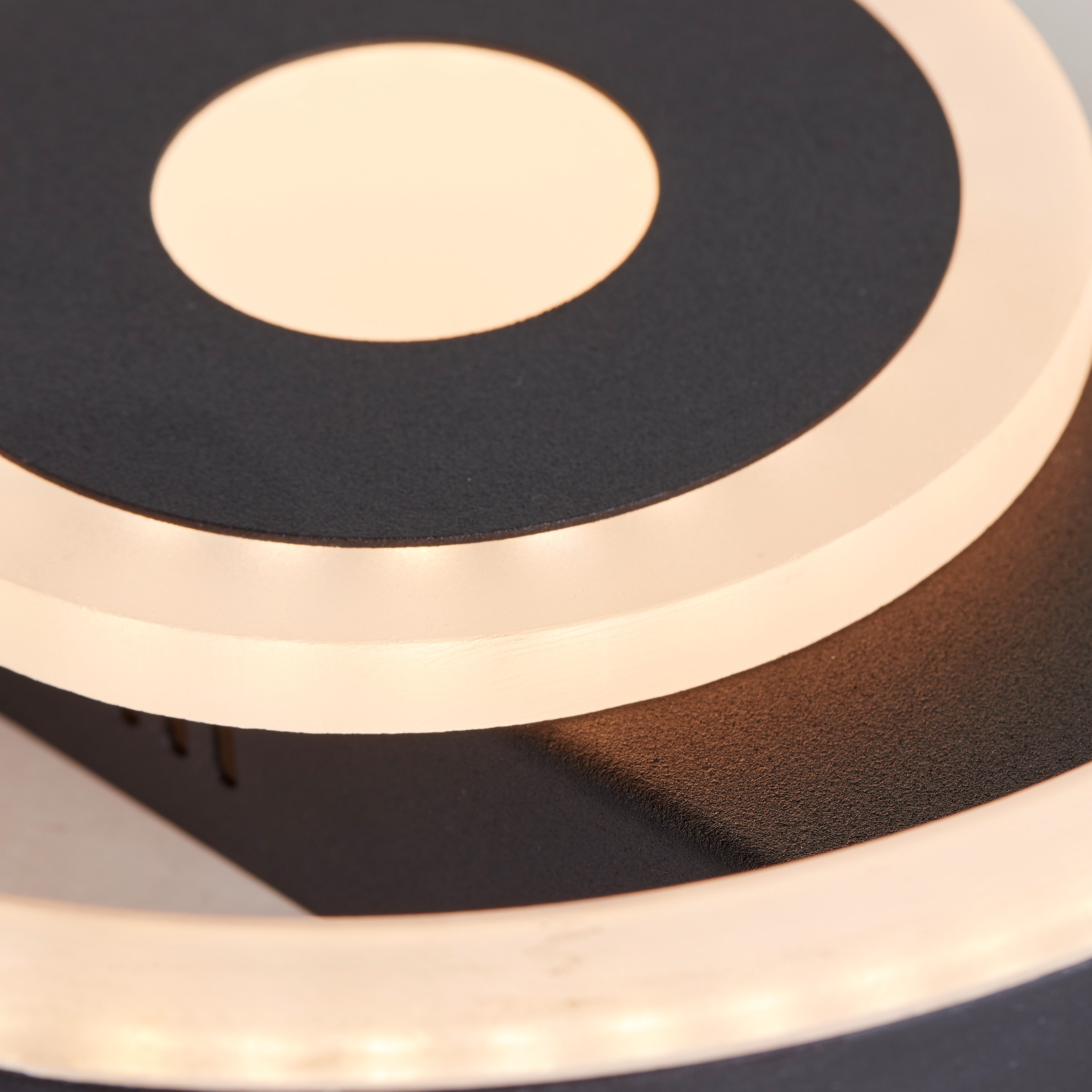 BreLight LED Deckenleuchte »Maureen«, 3001 K warmweiß, Metall, schwarz