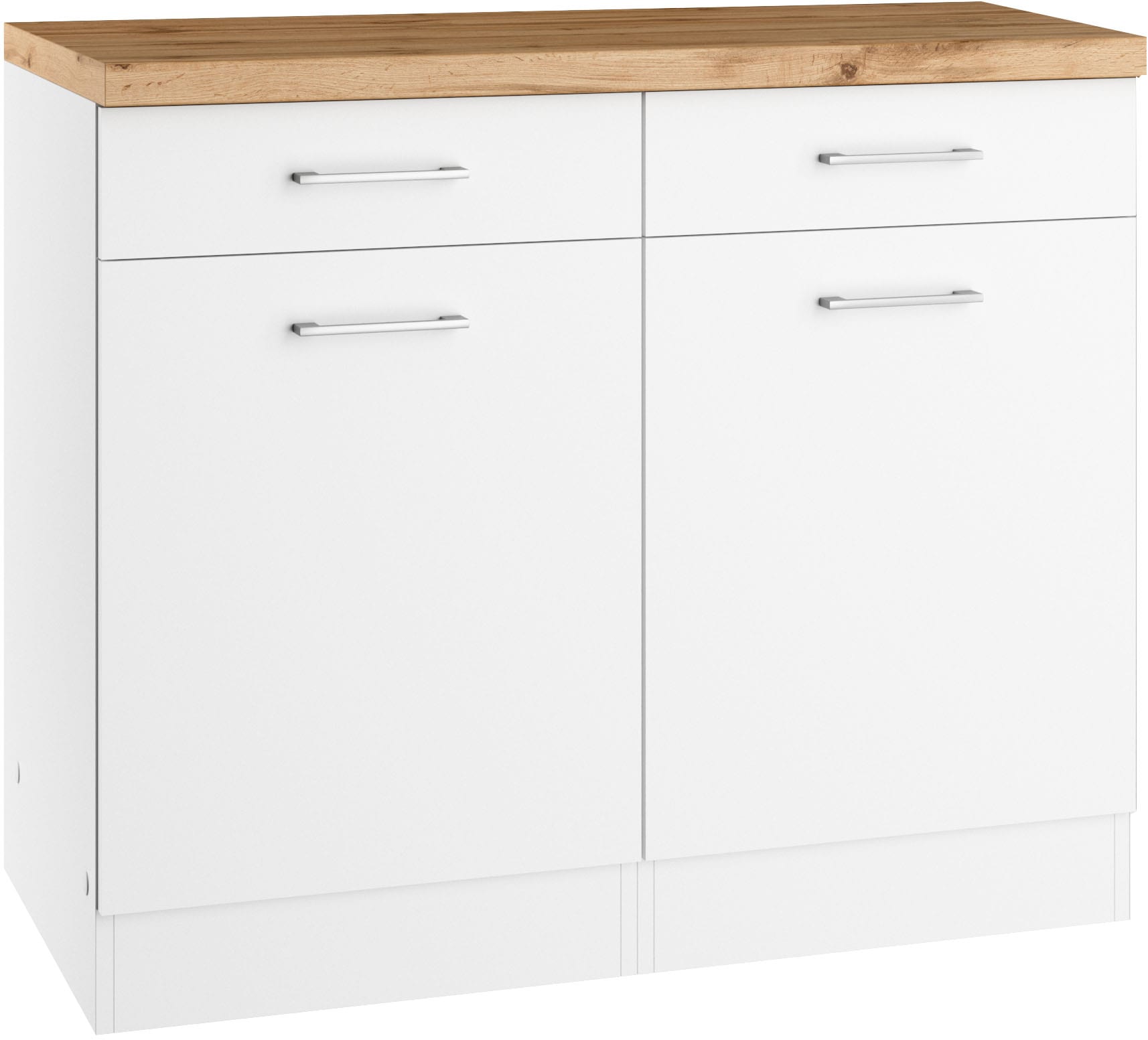 KOCHSTATION Unterschrank "KS-Milan", HELD Möbel, Unterschrank 100 cm, matte günstig online kaufen