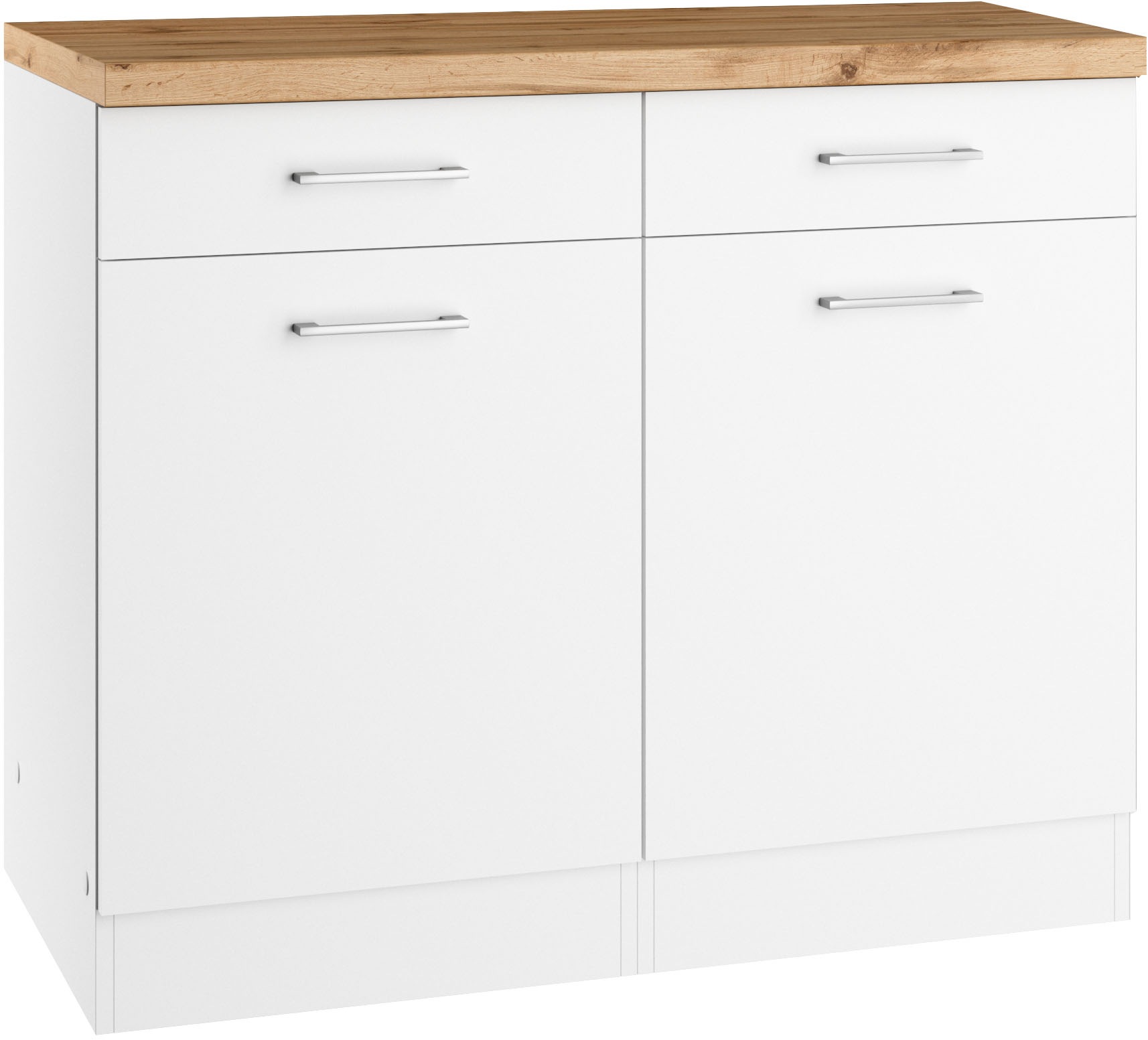 KOCHSTATION Unterschrank "KS-Milan" Unterschrank 100 cm, matte oder hochglä günstig online kaufen