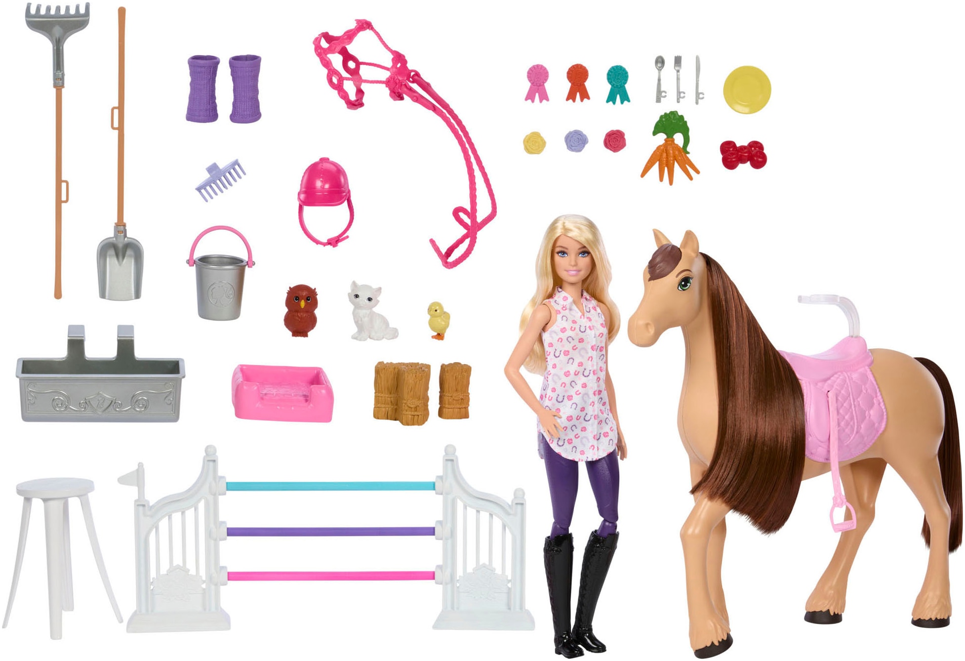 Barbie Spielwelt »Barbie Mysteries: Das geheimnisvolle Pferdeabenteuer-Spielset«