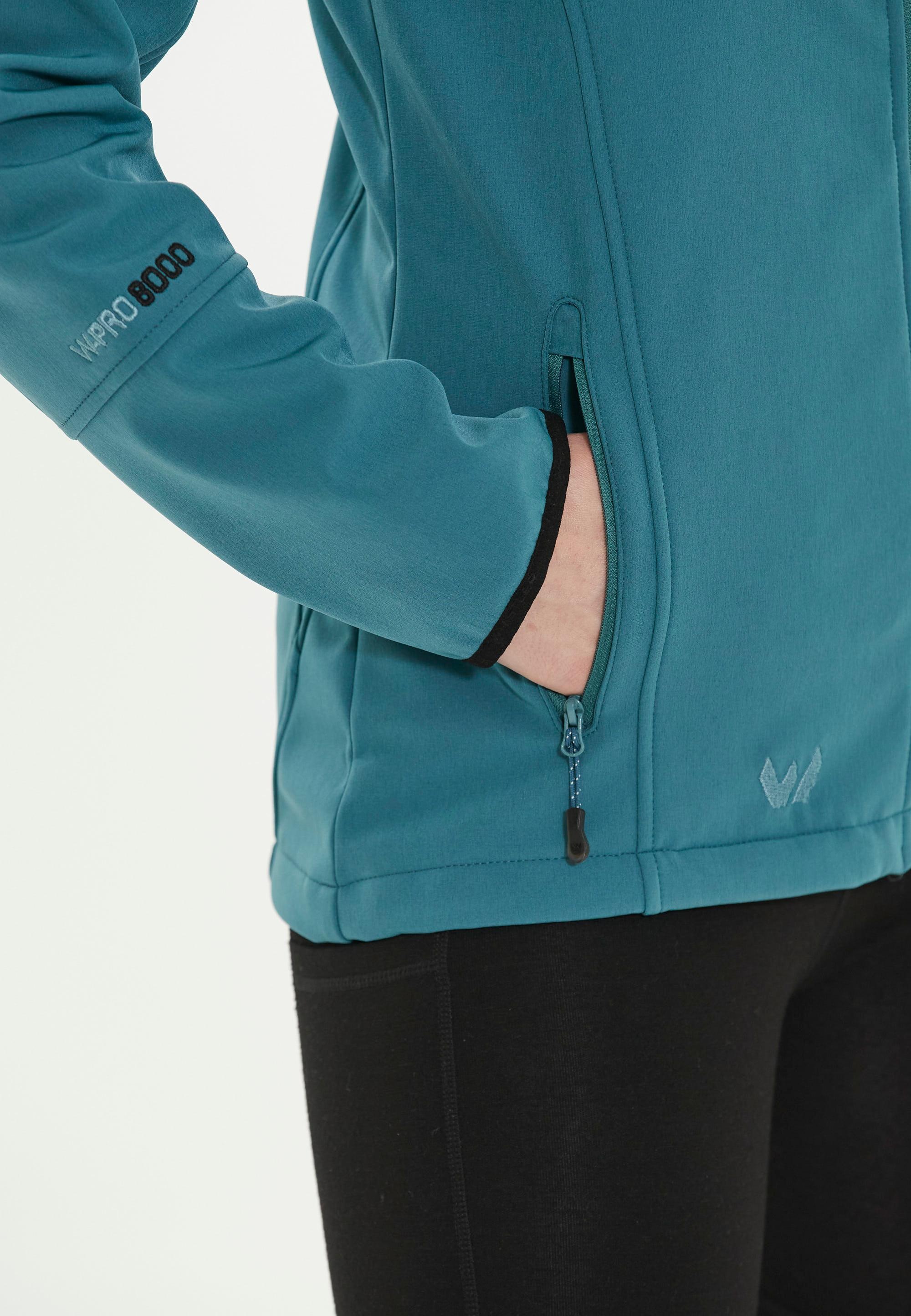 WHISTLER Softshelljacke »Covina«, mit wasser- und winddichtem Funktionsmaterial