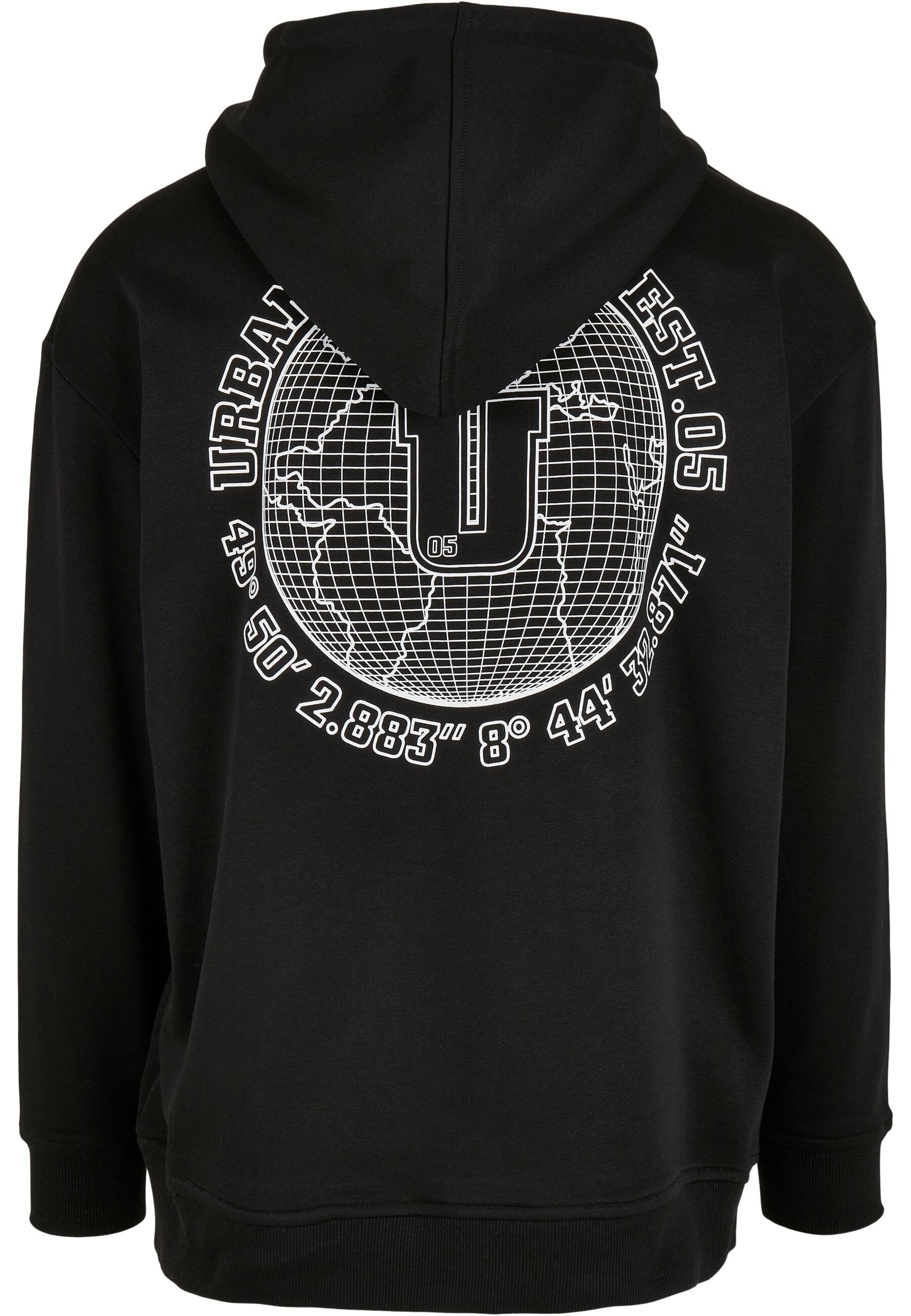 URBAN CLASSICS Sweatshirt »Urban Classics Herren Globetrotter Hoody«, (1 tlg.)