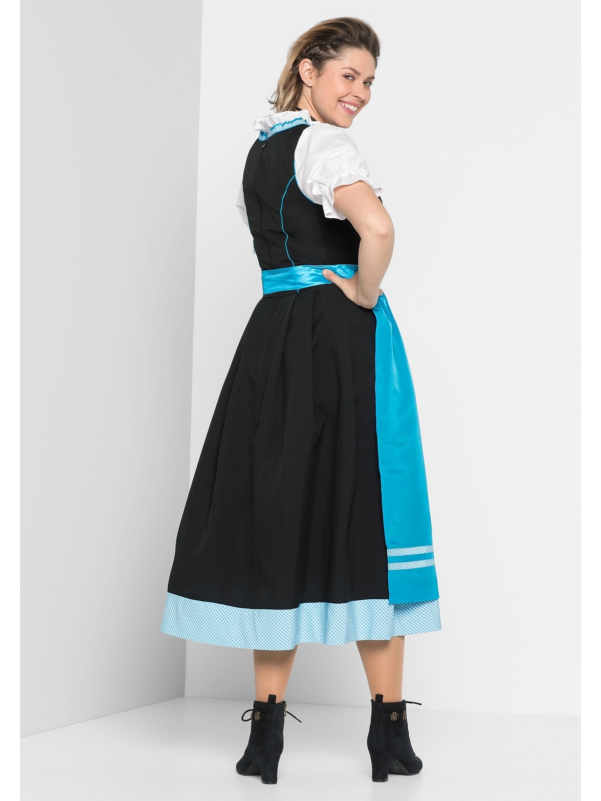 Sheego Dirndl "Große Größen", mit Schürze 2tlg. günstig online kaufen