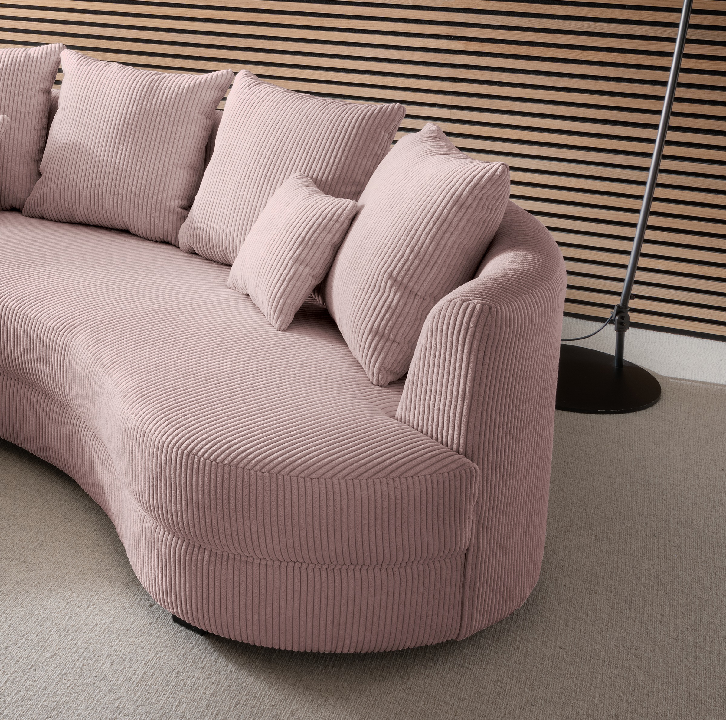 INOSIGN Ecksofa »Limoncello organische Formensprache, L-Form«, ergonomische Form
