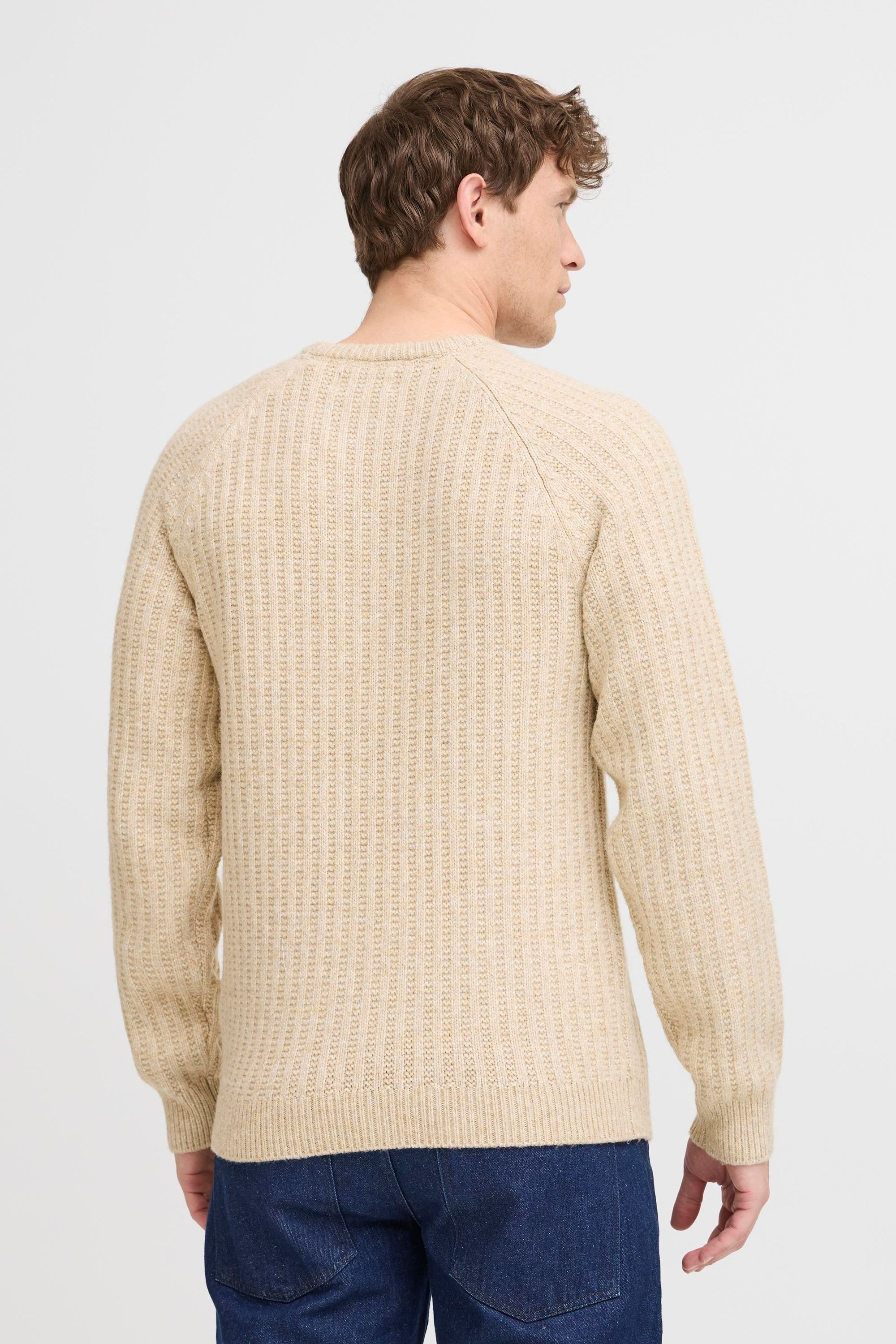 BLEND BHDEXTER Men's Knit Fleece Pullover Gray Size L 3