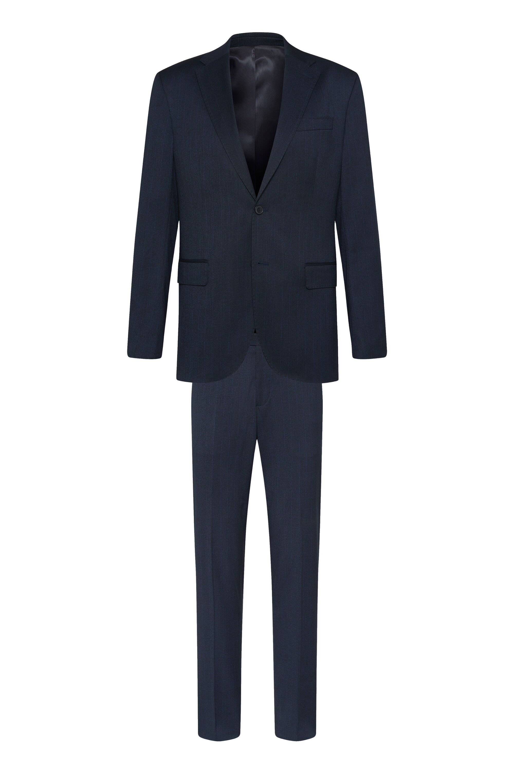 Thomas Goodwin Anzug »2210« gerade dezent karierte Optik
