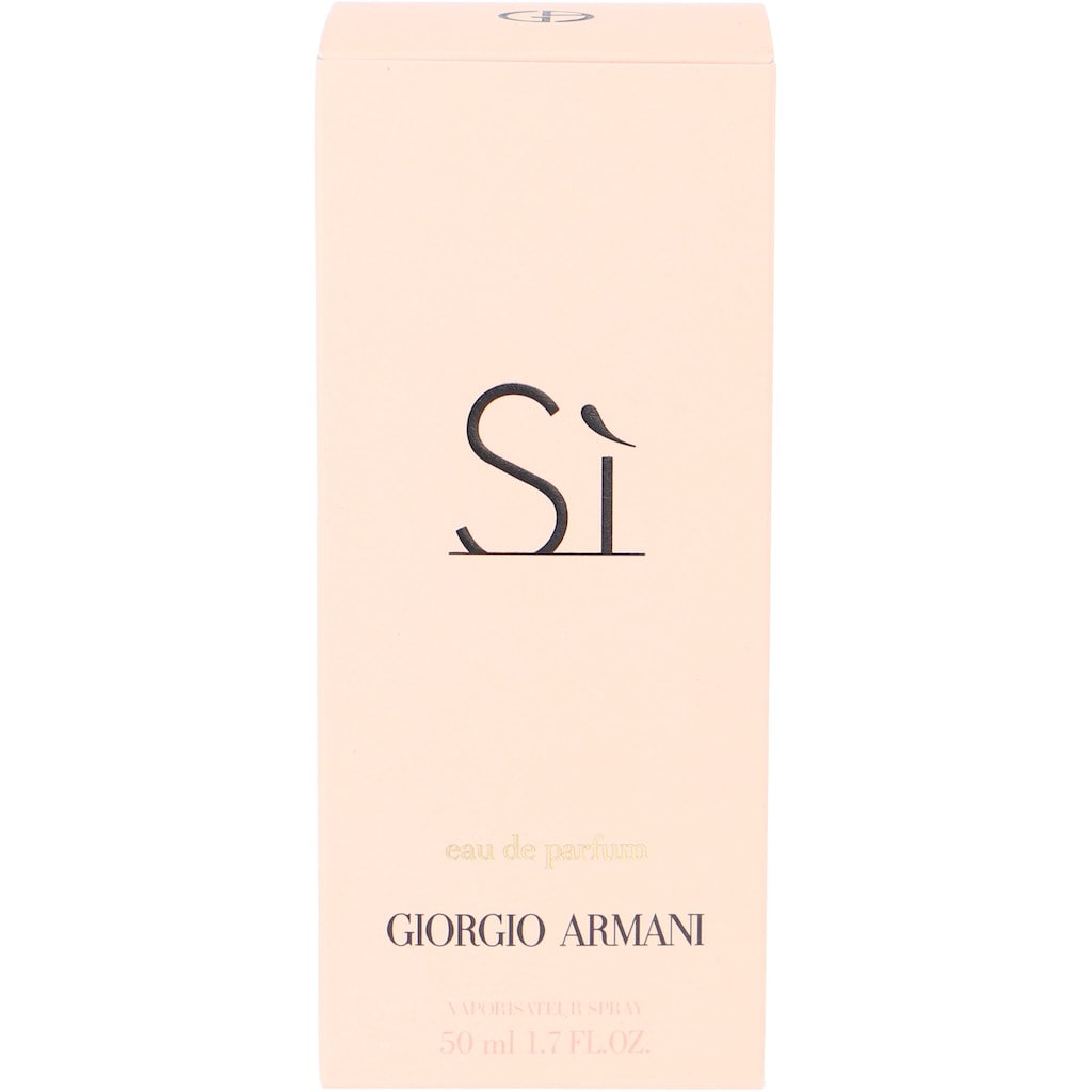 Giorgio Armani Eau de Parfum »Sì«